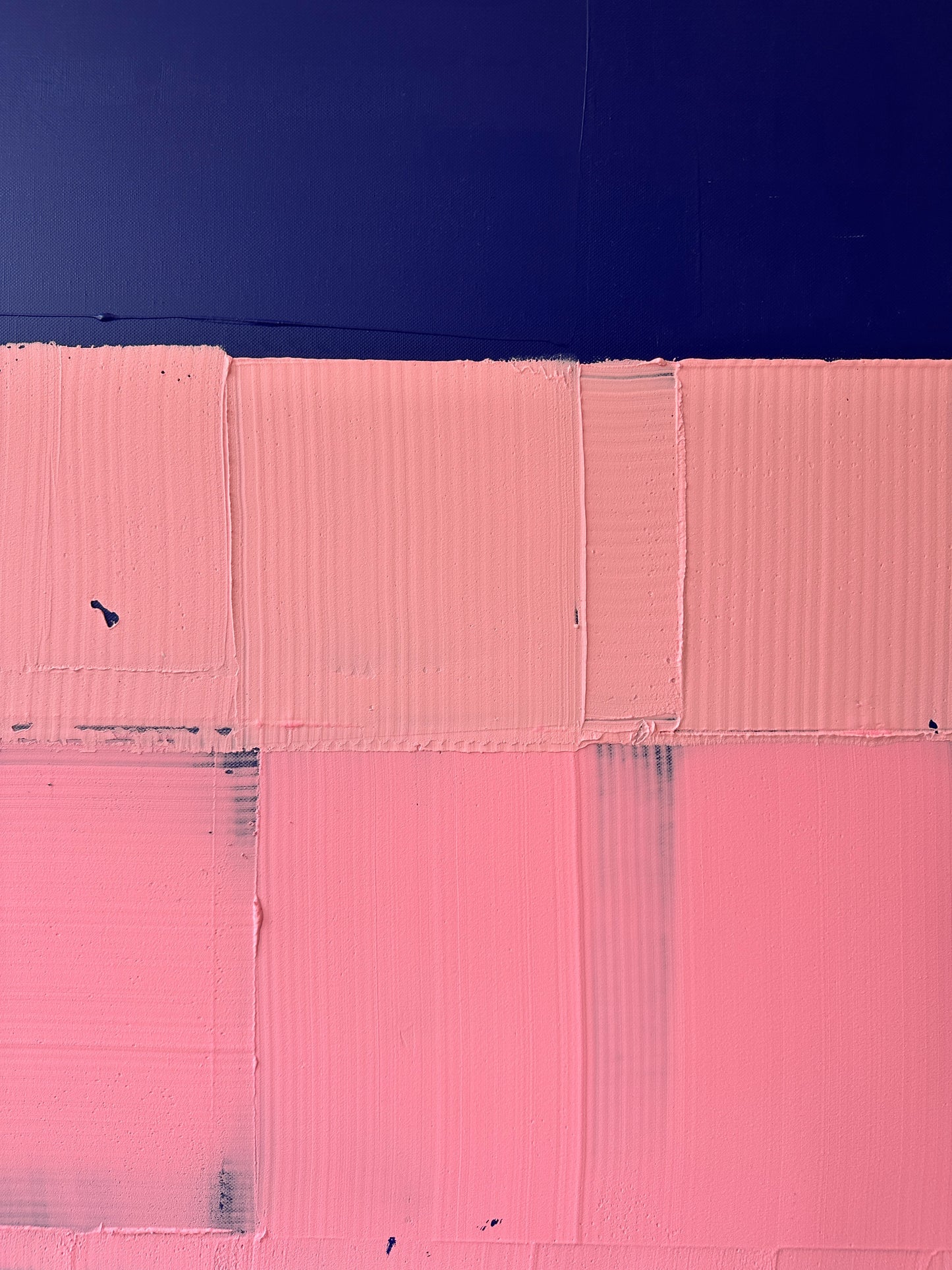 Abstraktes Bild "Auf und Ab IV" 120 x 120 cm