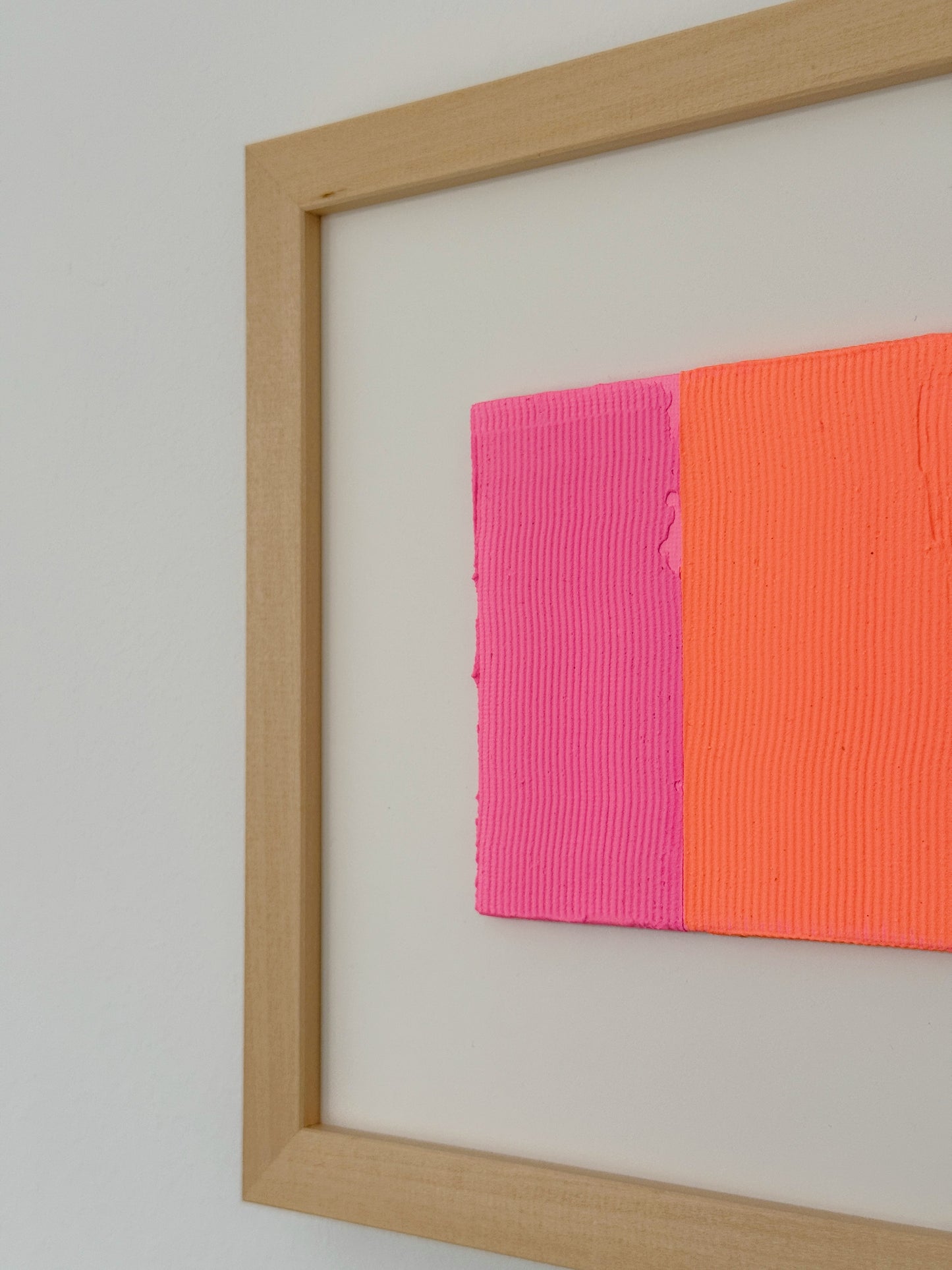 Mikro - Pink/Orange - 20 x 20 cm
