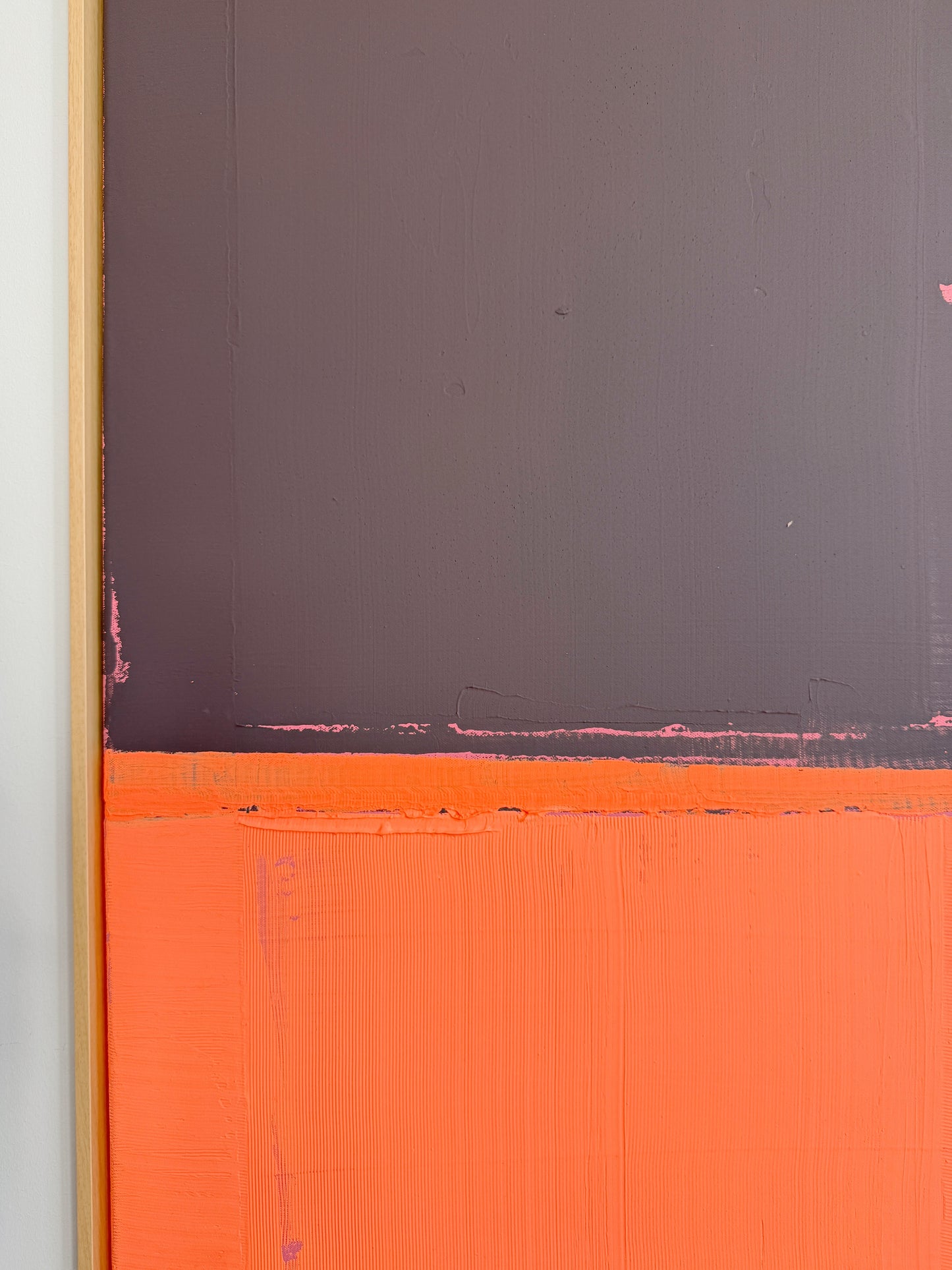 Abstraktes Bild - "Gegenlicht" 100 x 150 cm