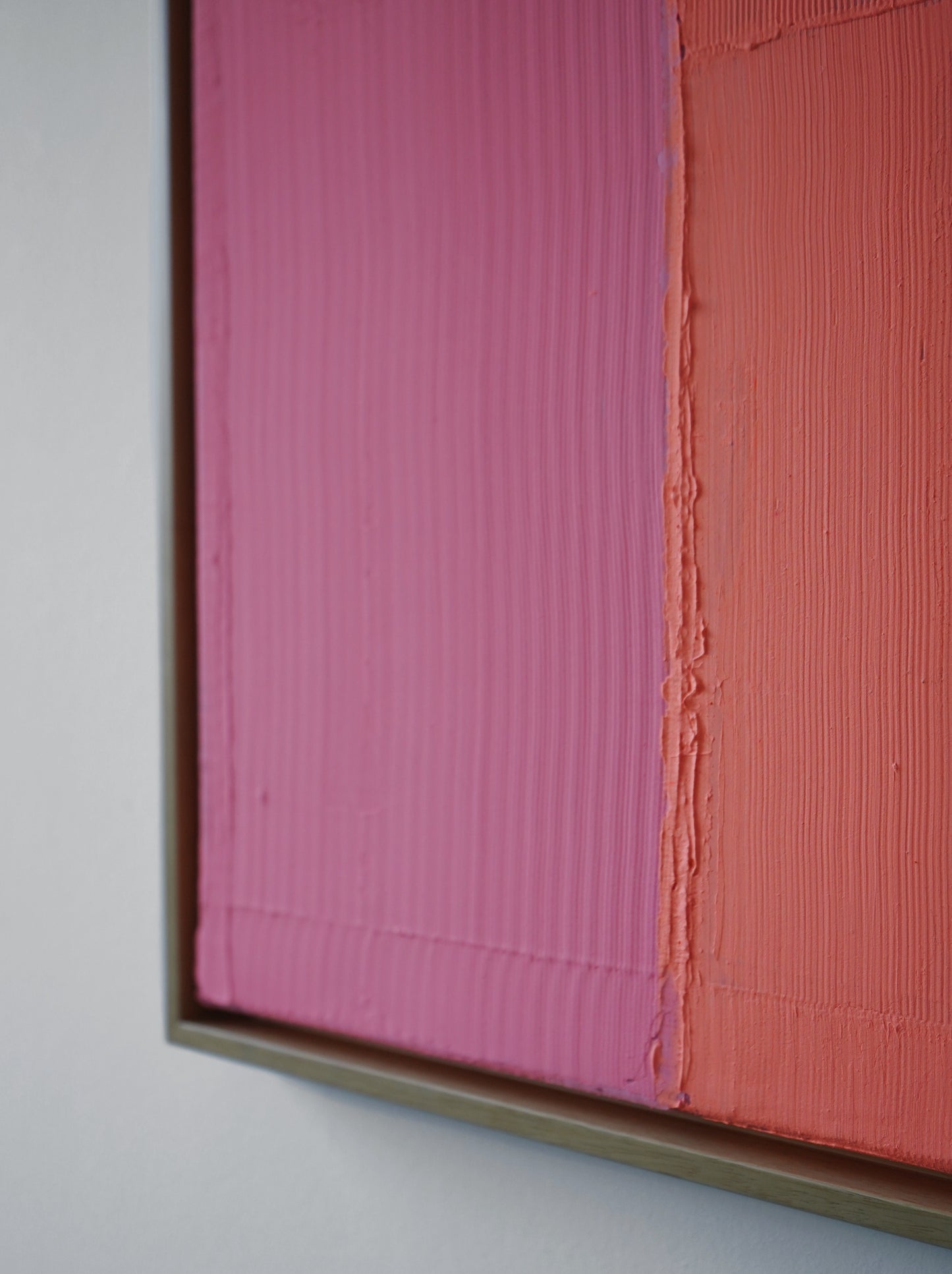 Abstraktes Bild - "Wogen" 80 x 80 cm