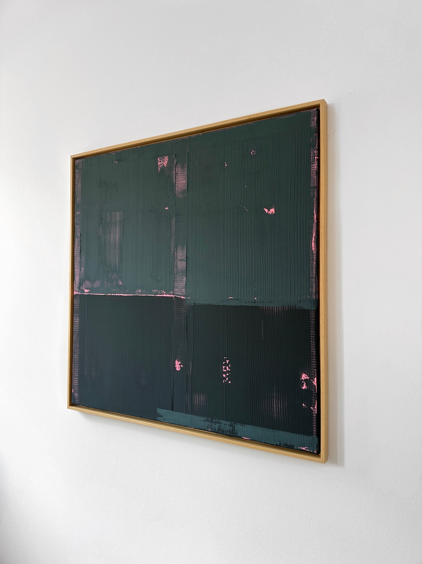Abstraktes Bild - "Sternennacht" 90 x 90 cm