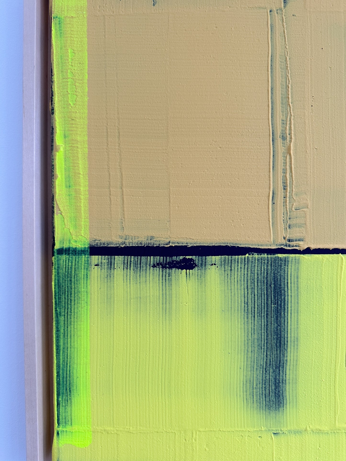 Abstraktes Bild - "Fügung"