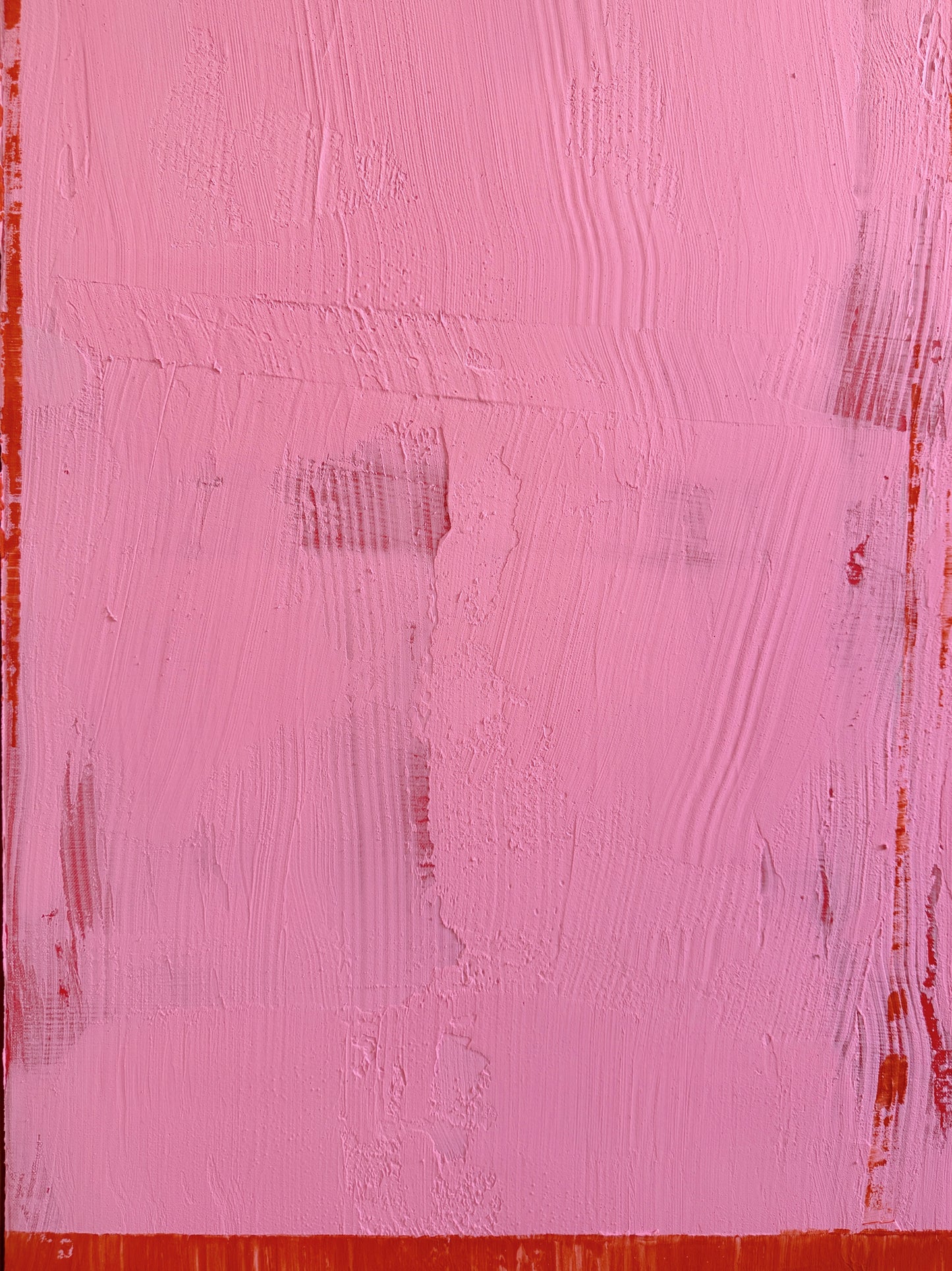 Abstraktes Bild - STRUCTURE Pink 100 x 100 cm