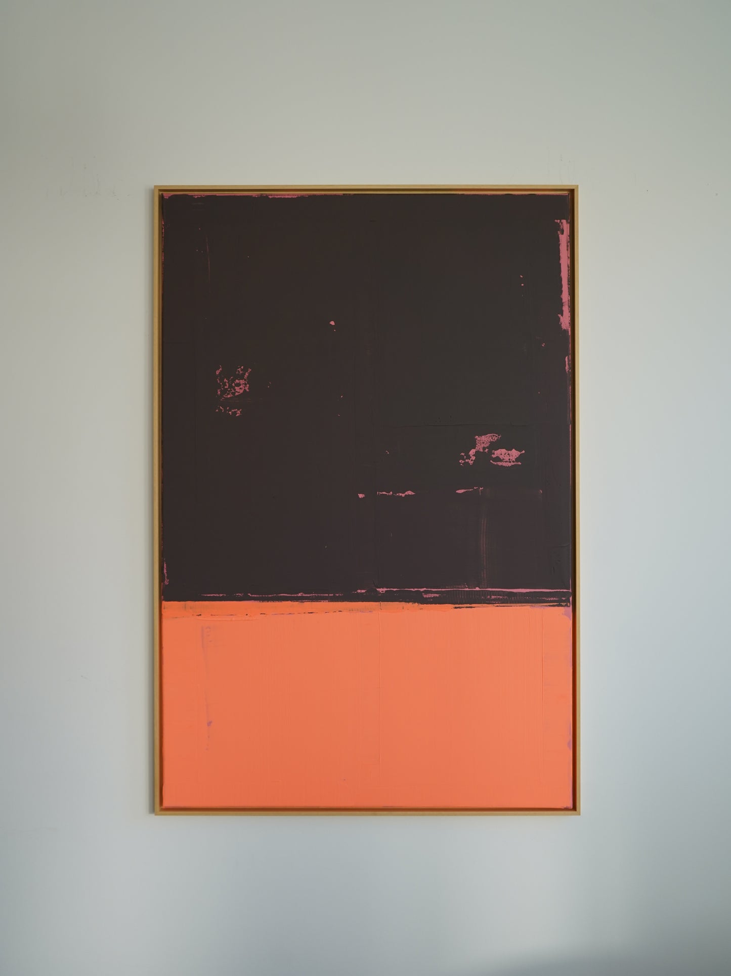 Abstraktes Bild - "Gegenlicht" 100 x 150 cm