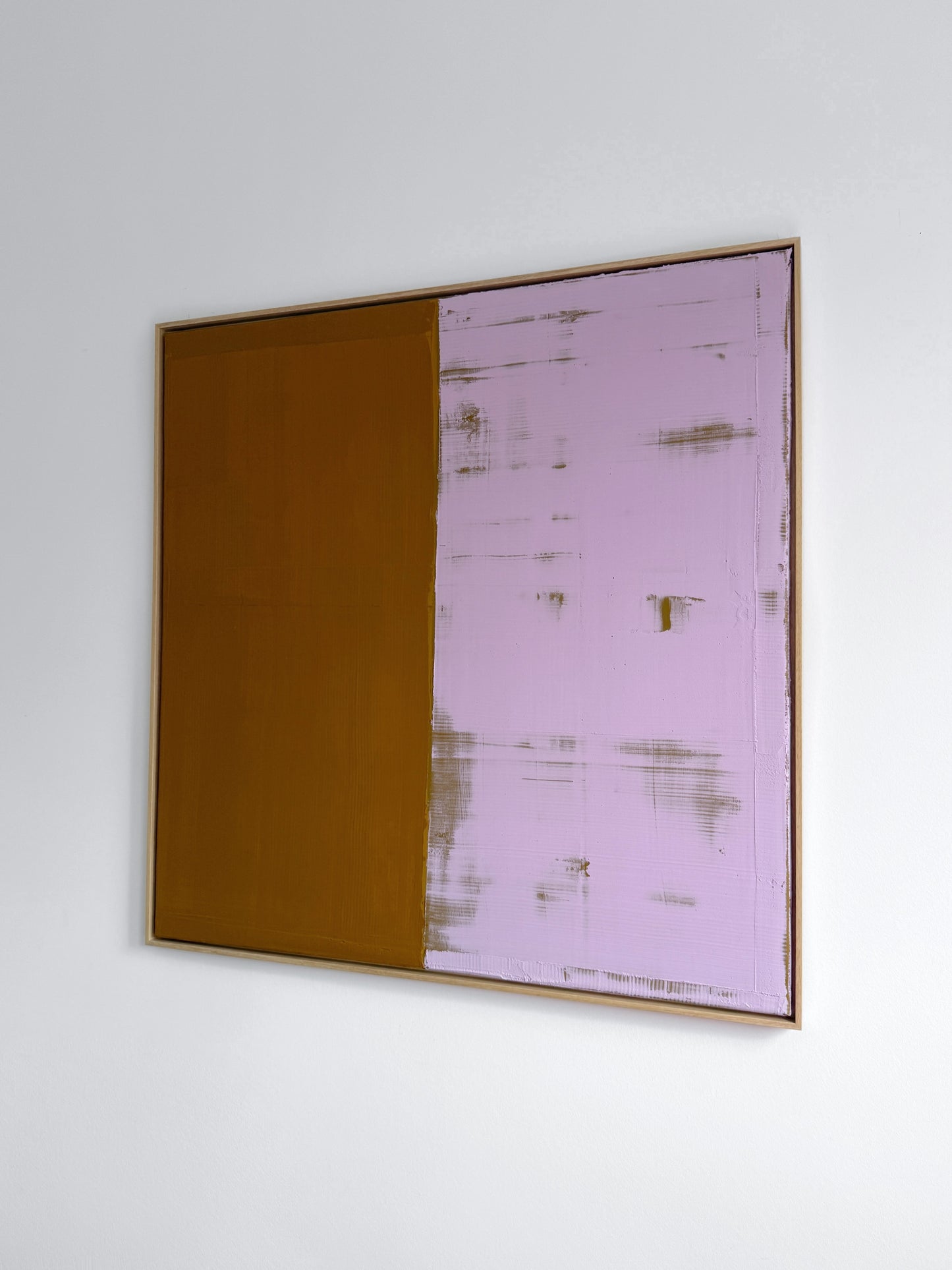 Abstraktes Bild - "Heimkehr" 120 x 120 cm