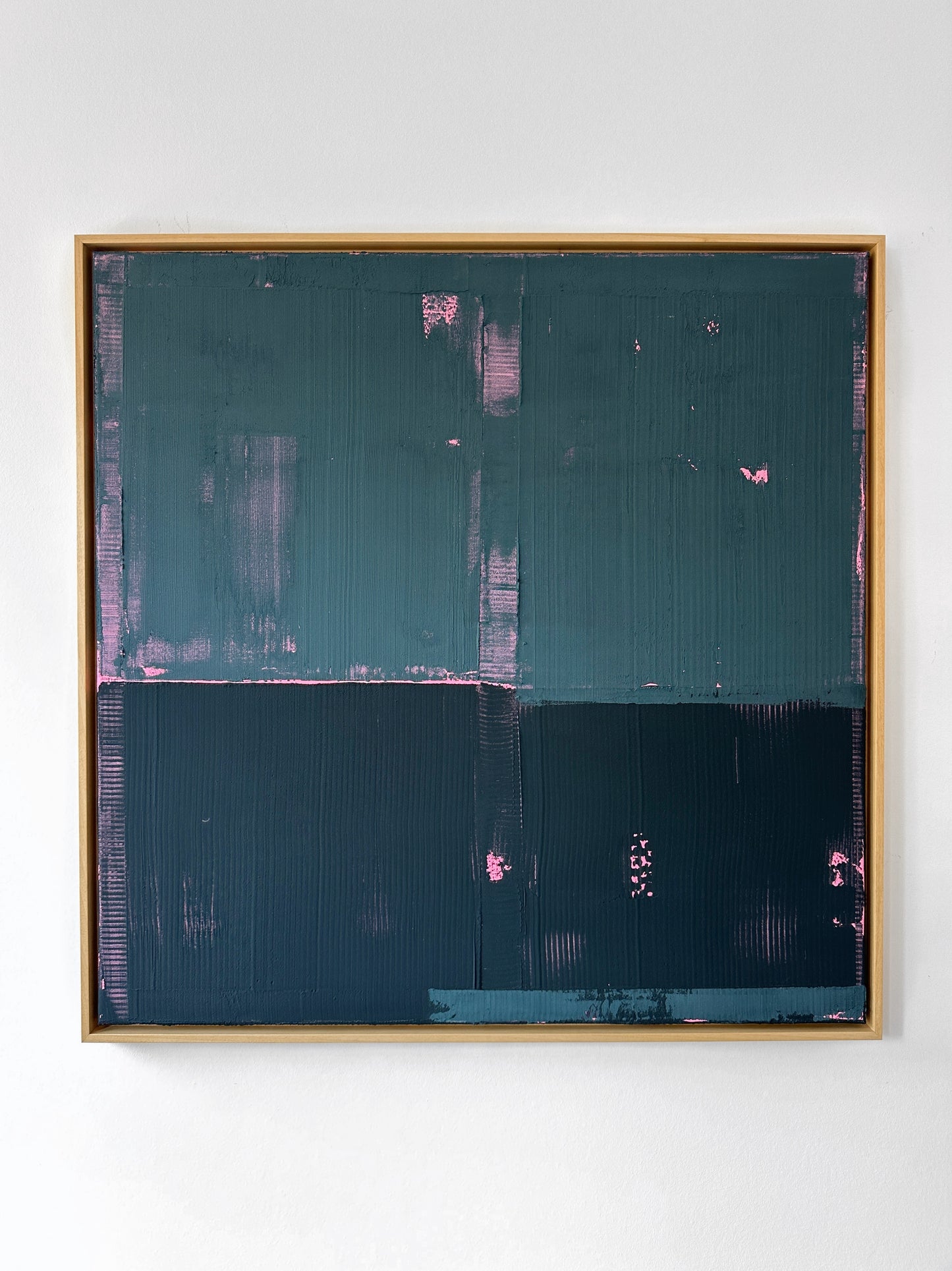 Abstraktes Bild - "Sternennacht" 90 x 90 cm
