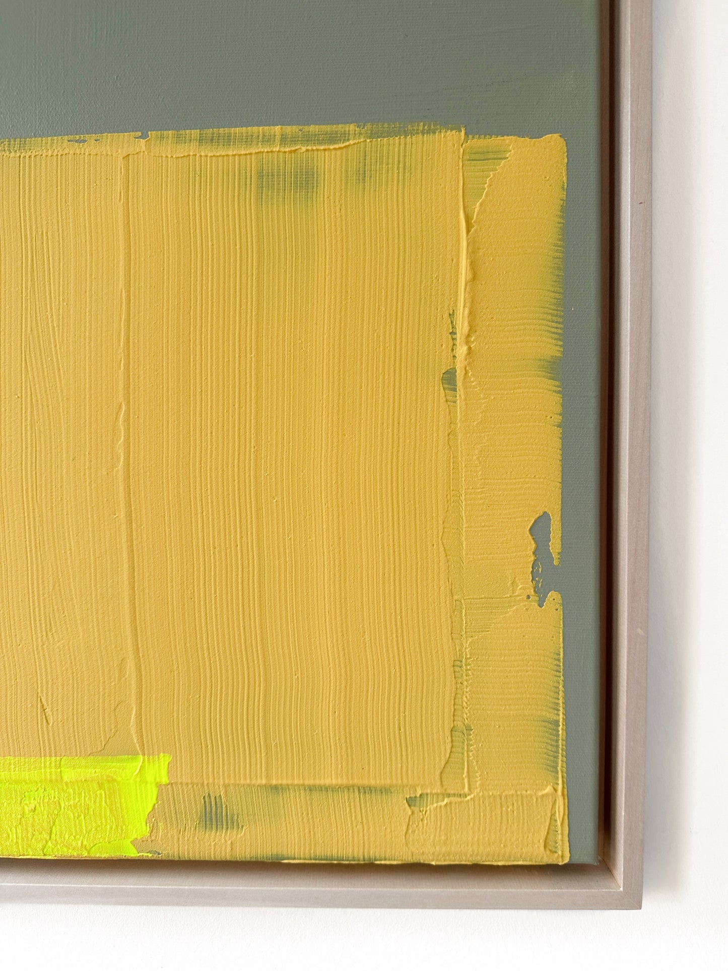 Abstraktes Bild - "Schnittpunkt" 60 x 80 cm