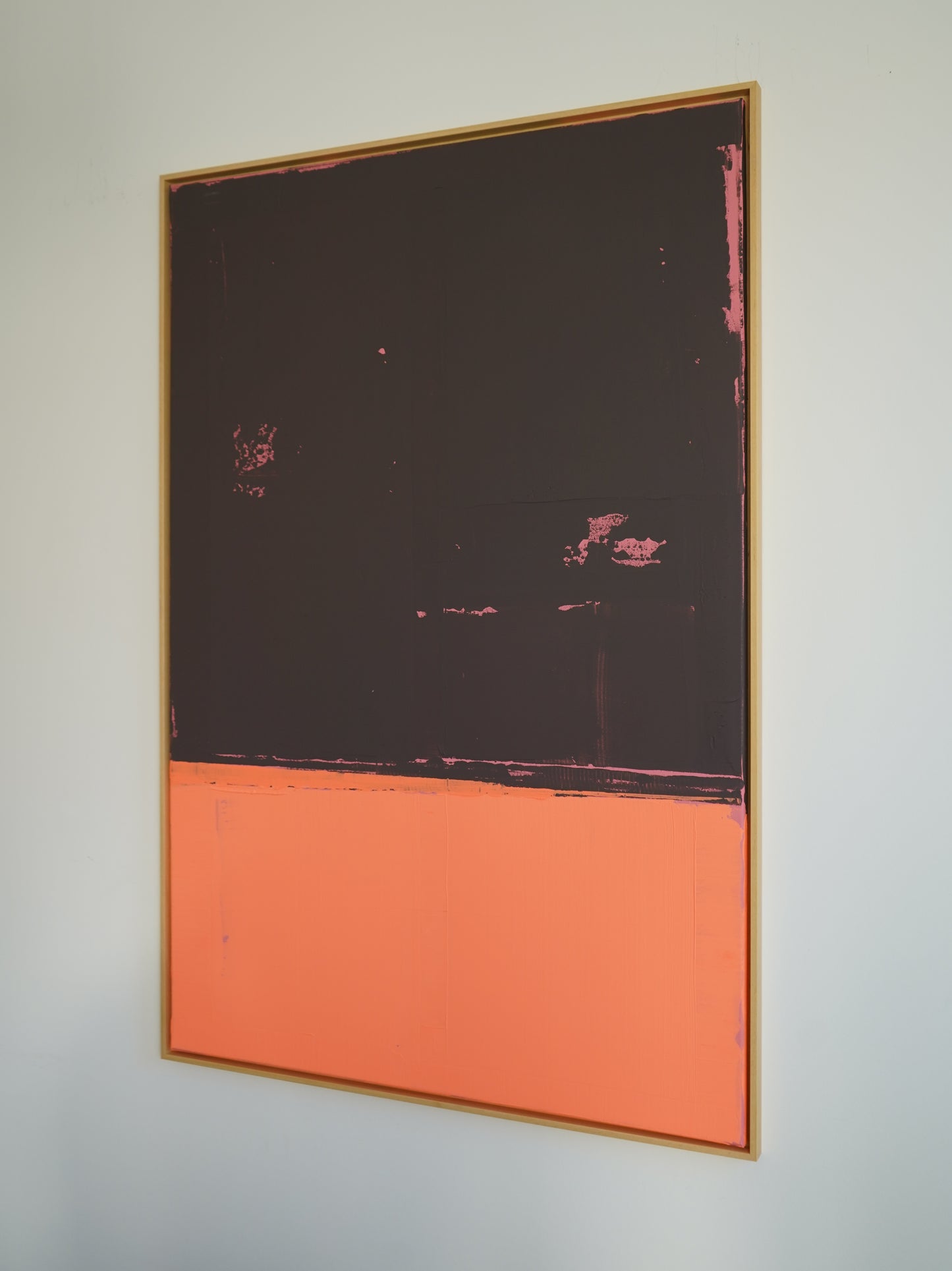 Abstraktes Bild - "Gegenlicht" 100 x 150 cm
