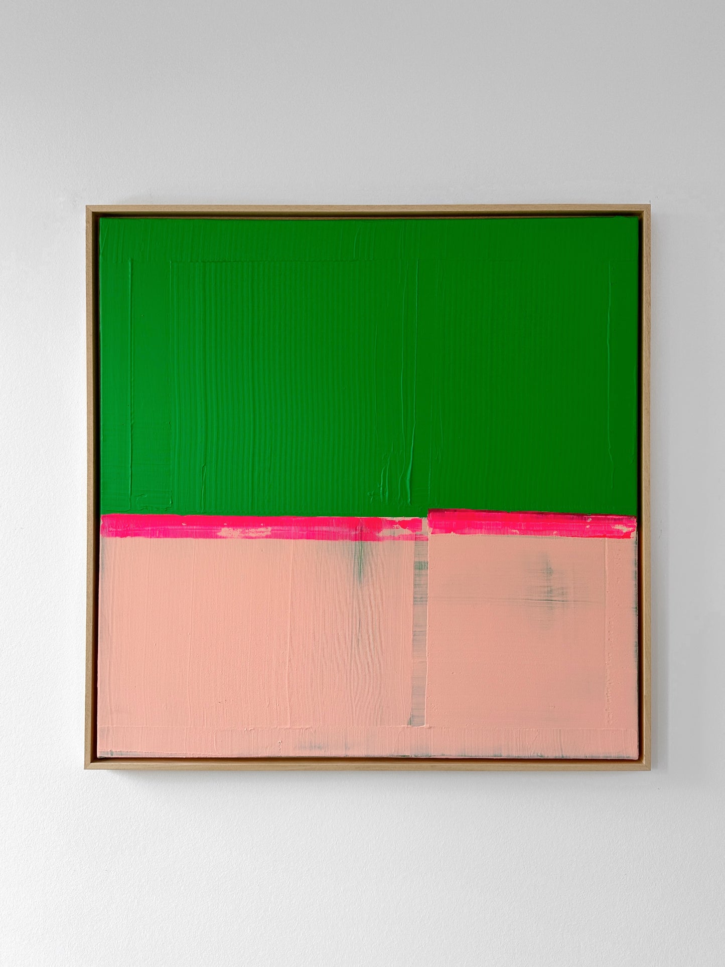 Abstraktes Bild - "Dynamik" 80 x 80 cm