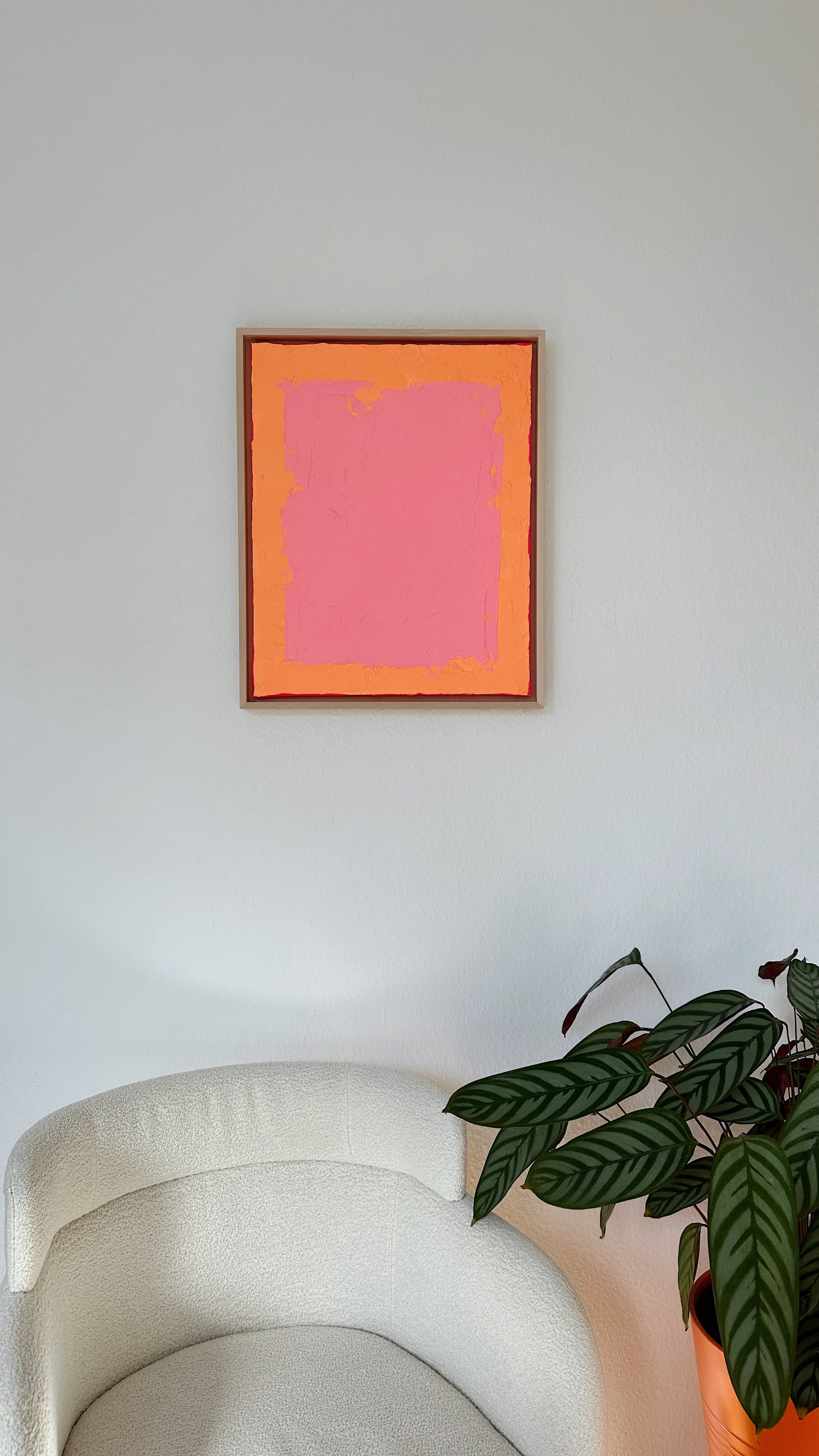 Abstraktes Bild - "Fete"