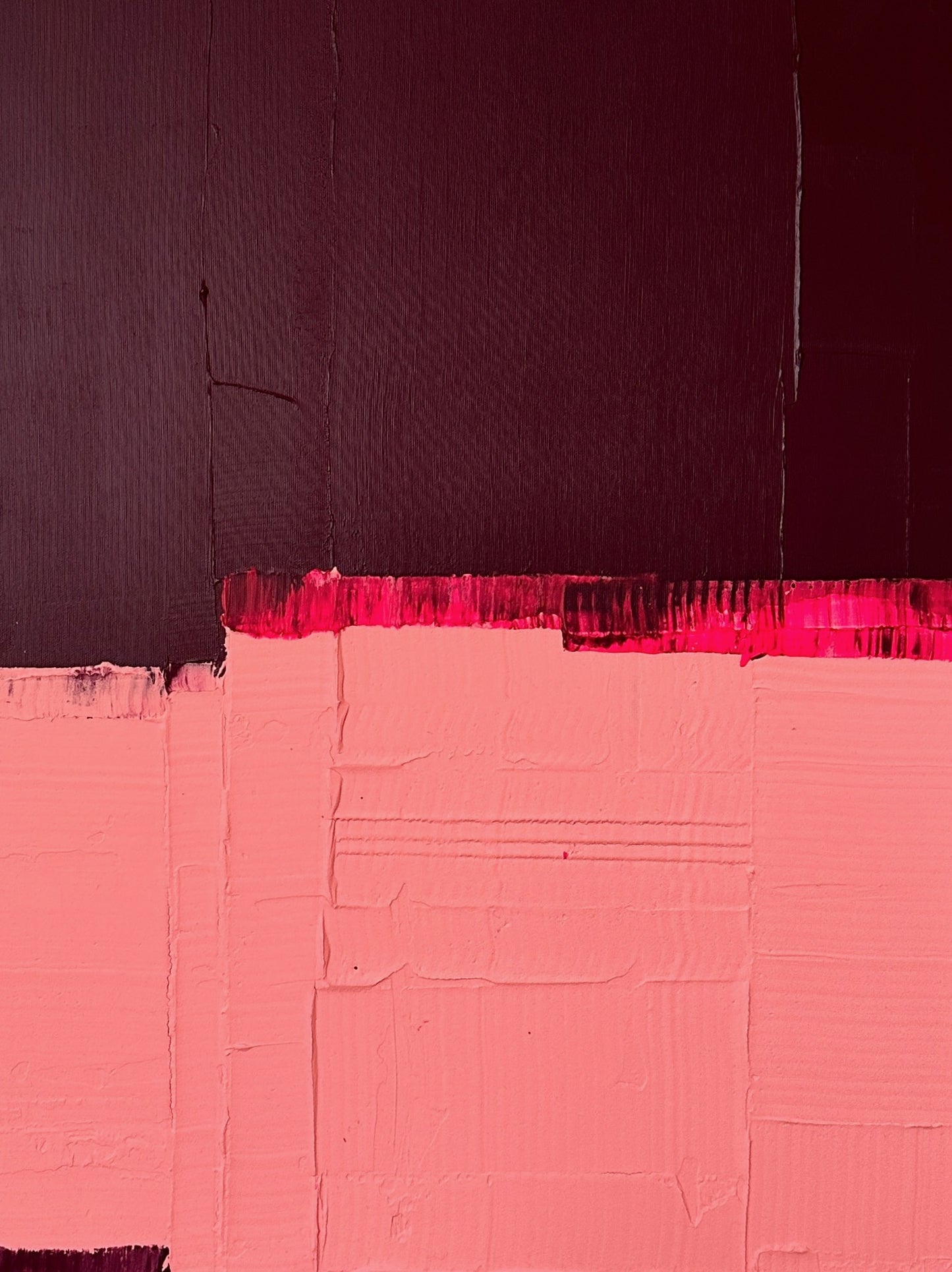 Abstraktes Bild - "Dämmerschatten"