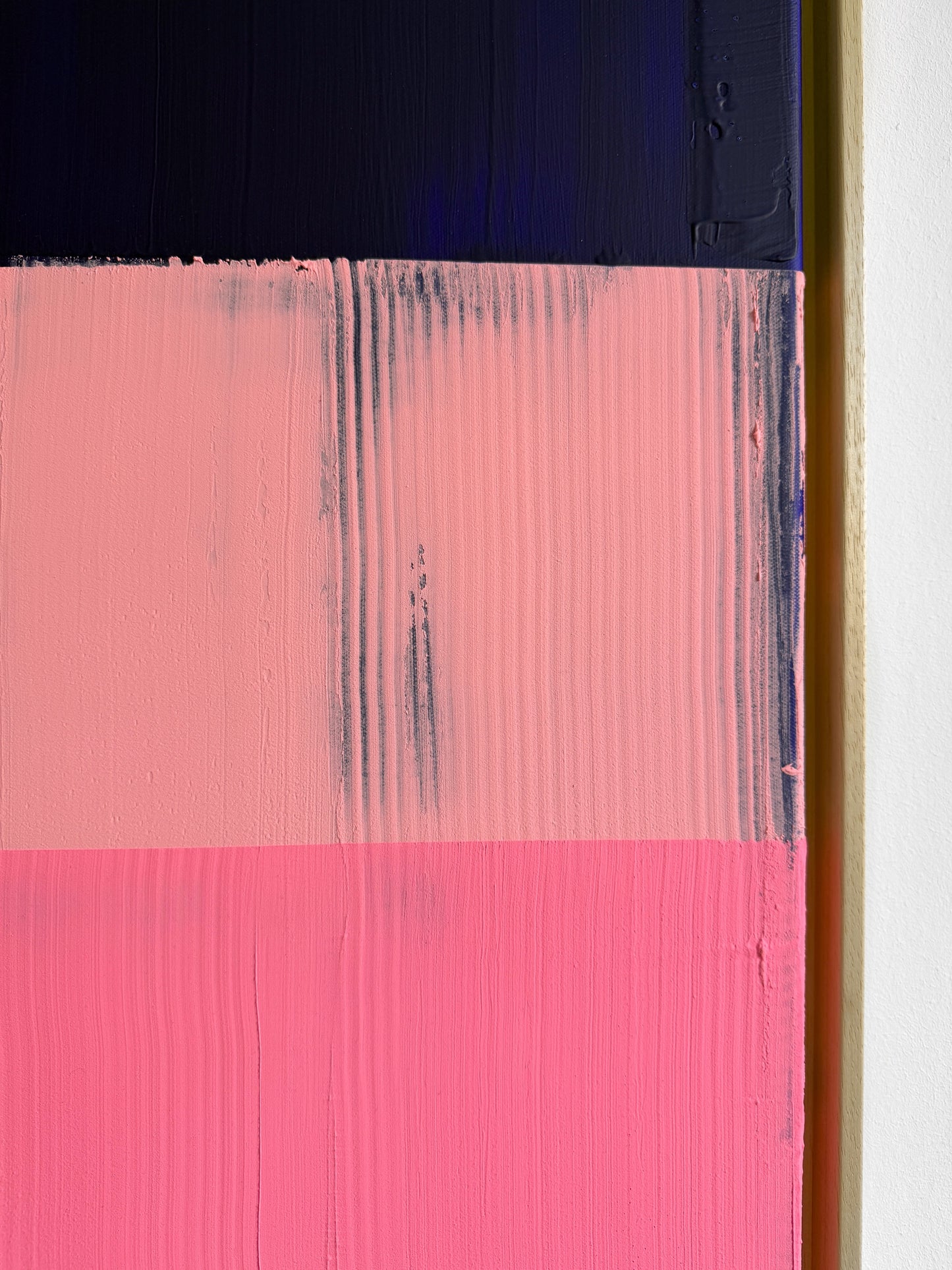 Abstraktes Bild "Auf und Ab IX" 100 x 140 cm