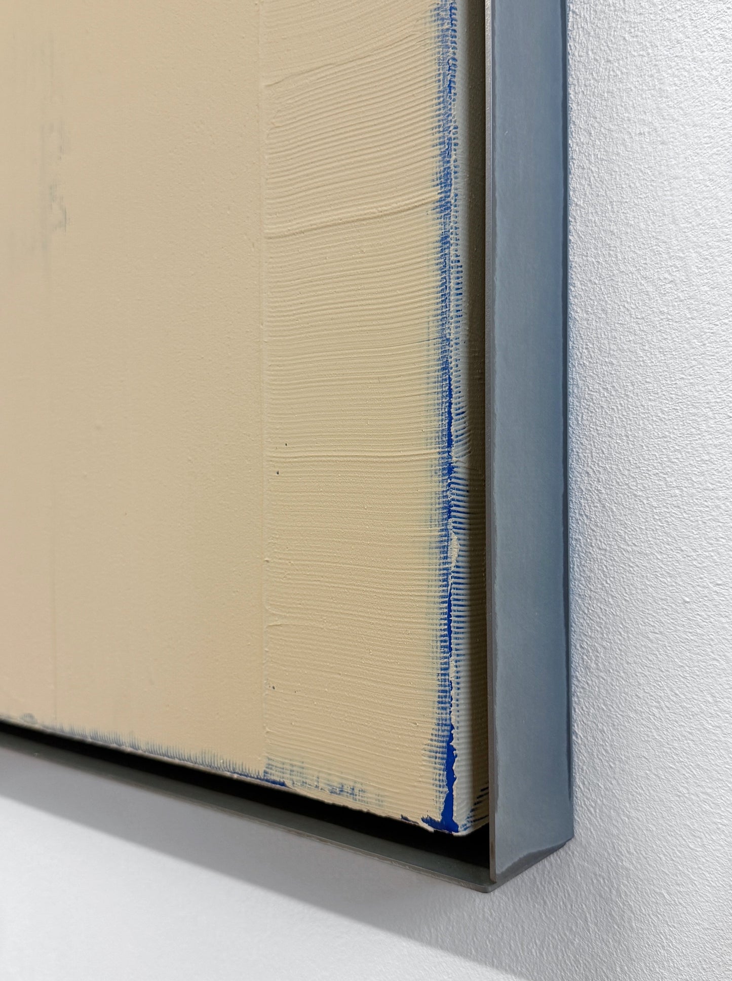 Abstraktes Bild - "Zyklus" Blau 70 x 100 cm