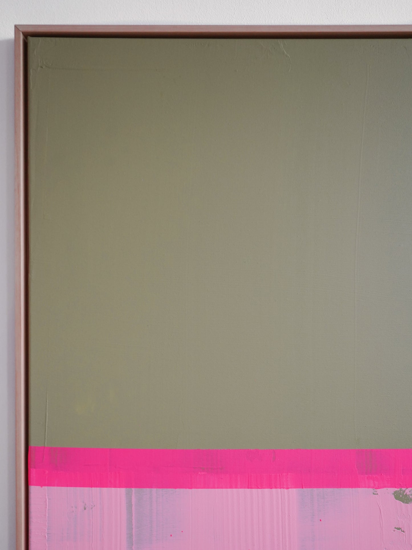 Abstraktes Bild - "Tagwerk" 120 x 120 cm