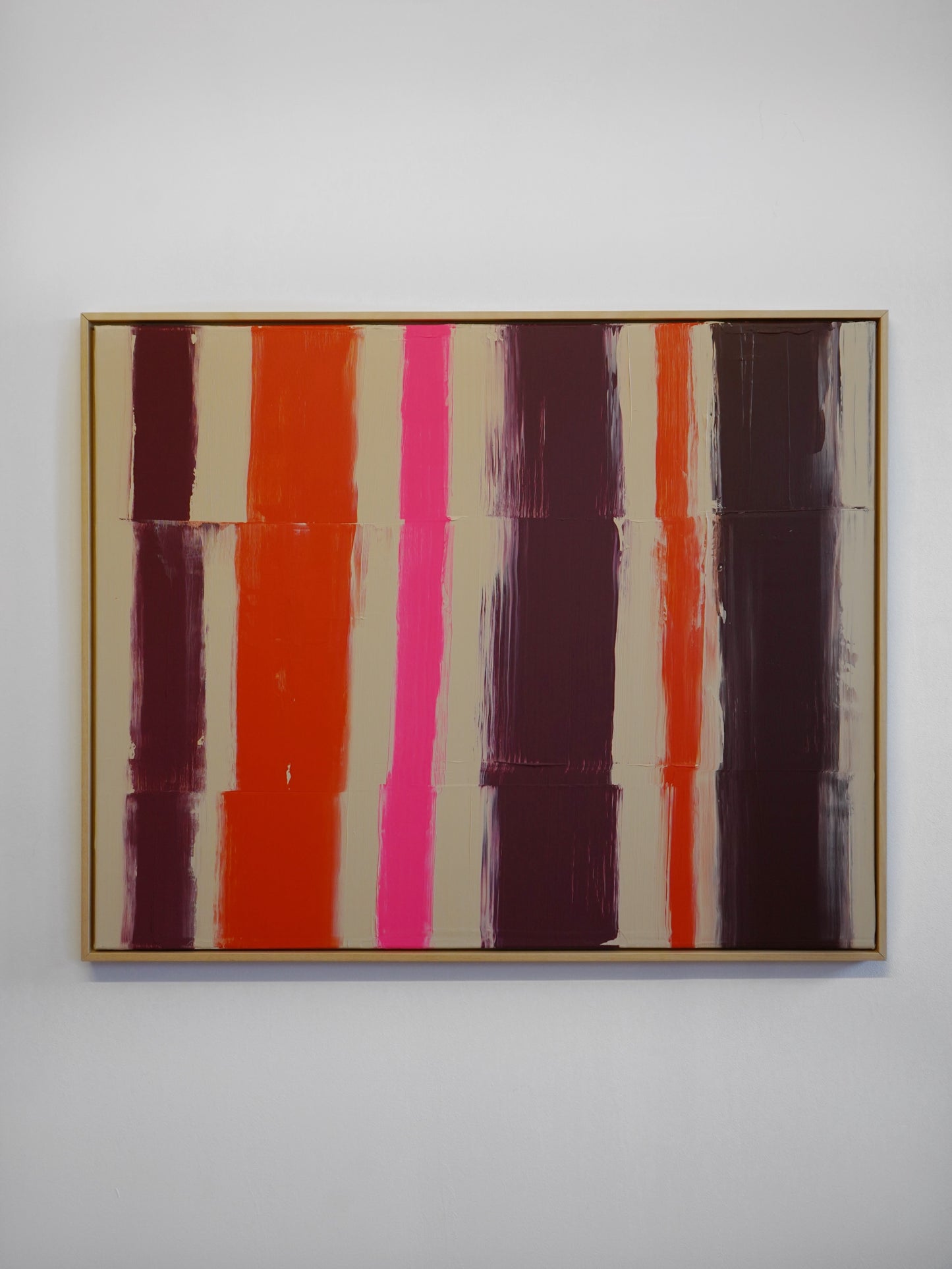 Abstraktes Bild - AURA SUNSET - 100 x 80 cm