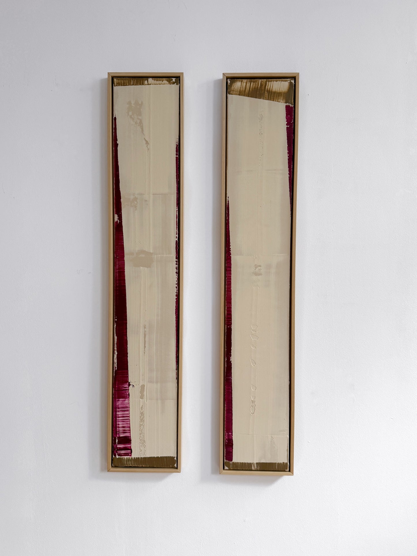 Abstrakte Bilder - STRUCTURE - 2x 20 x 120