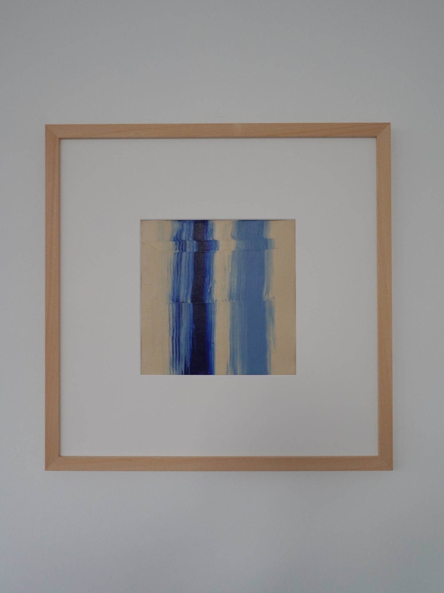 Framed "AURA" - Blue