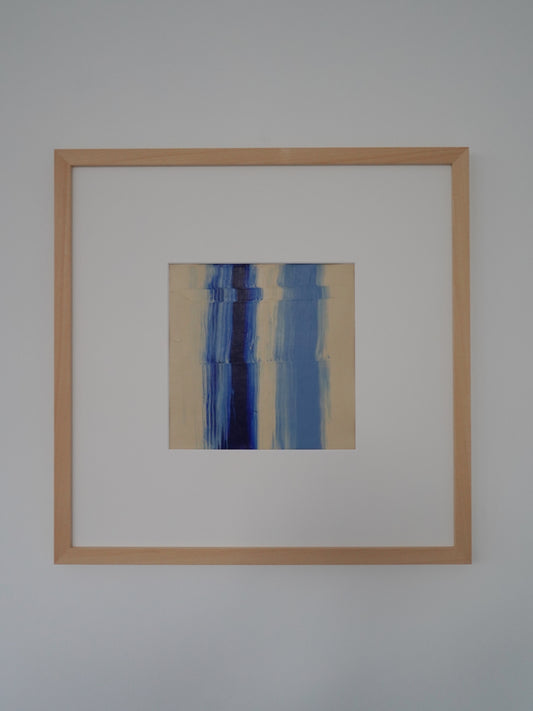 Framed "AURA" - Blue