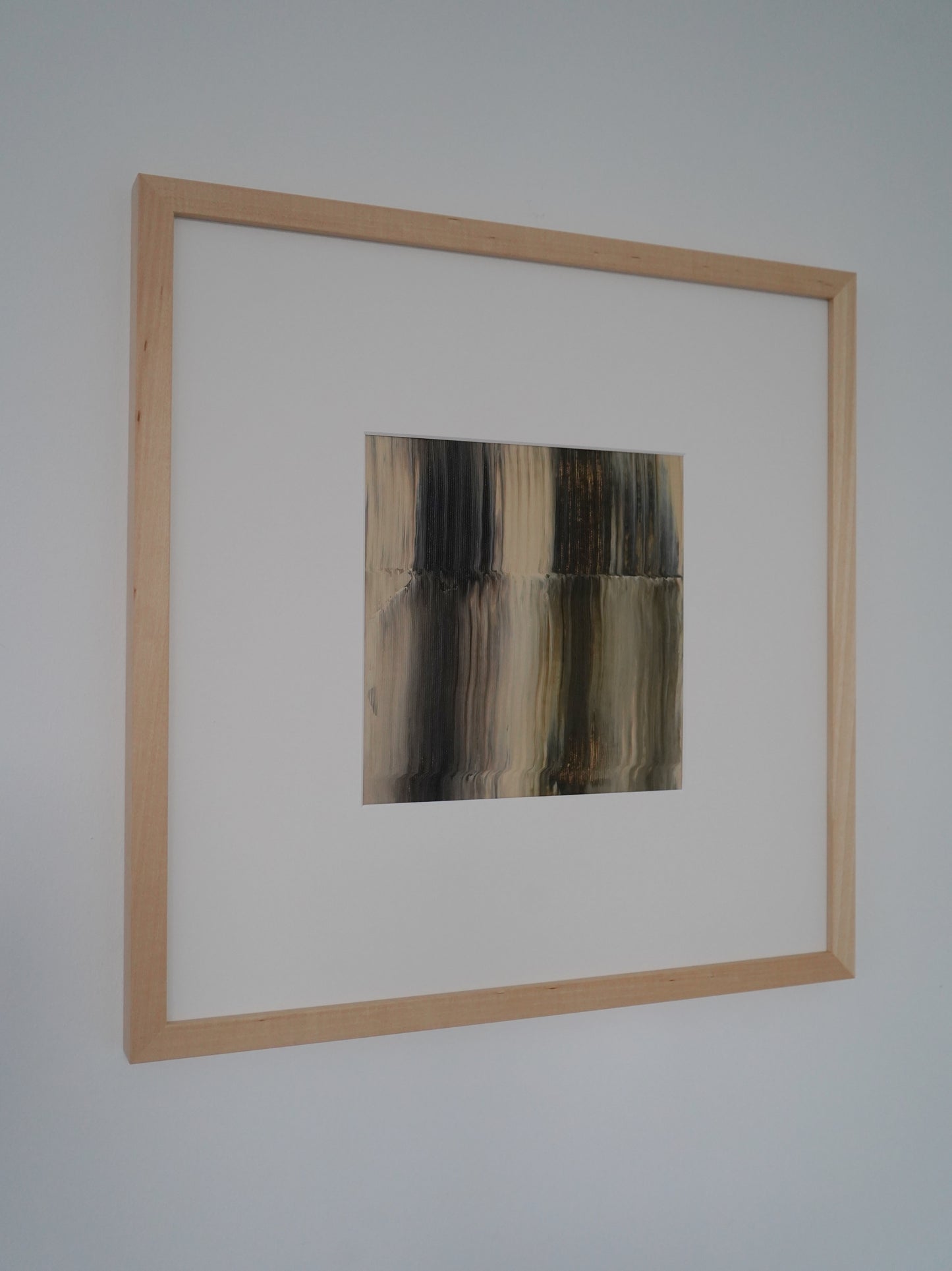 Framed "AURA" - Brown