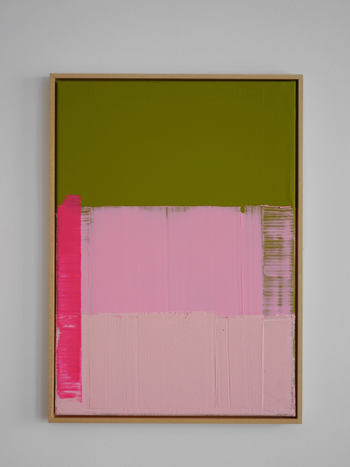 Abstraktes Bild - "Tagwerk II" 50 x 70 cm