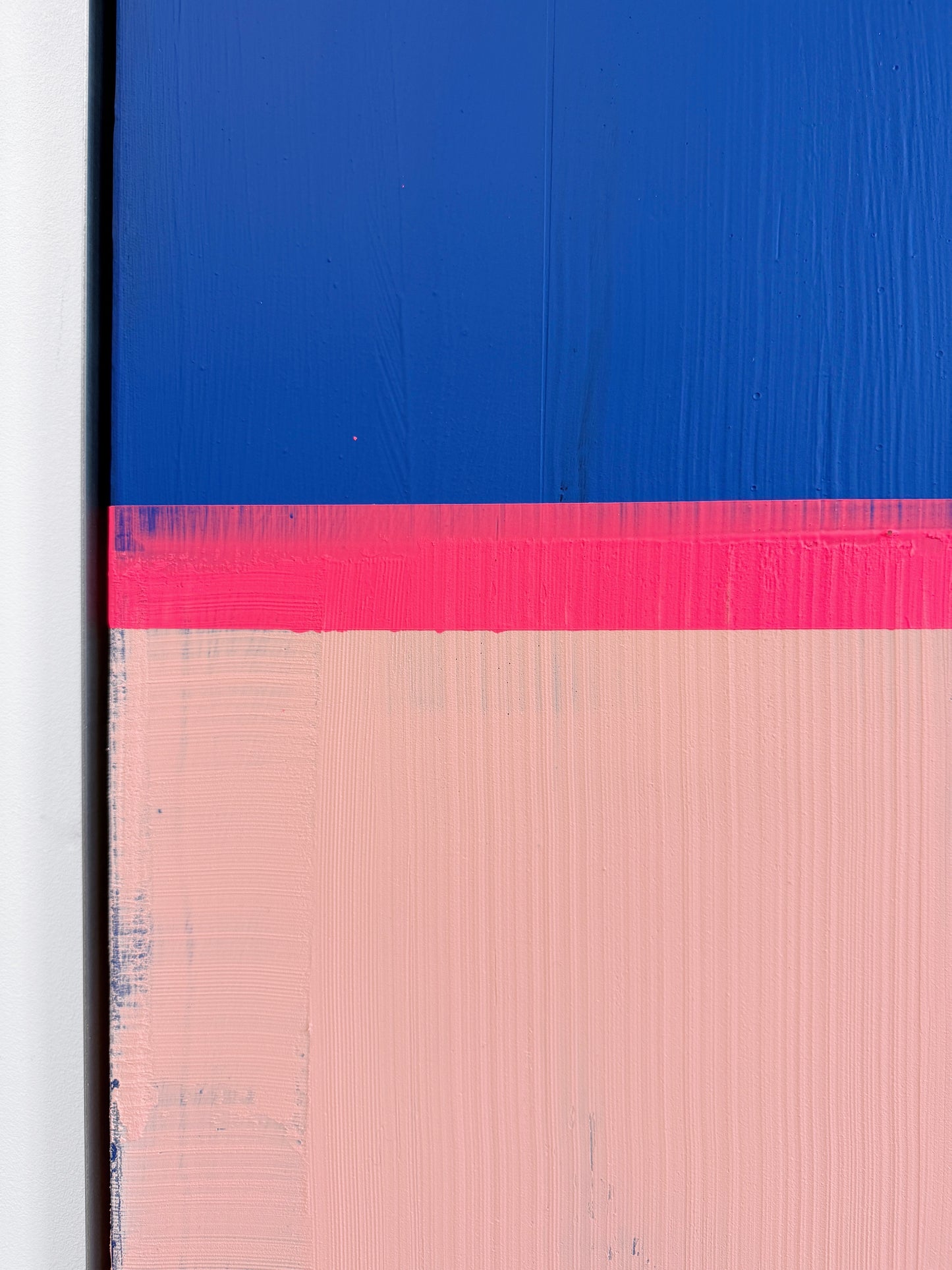 Abstraktes Bild - "Auf und Ab" 70 x 100 cm
