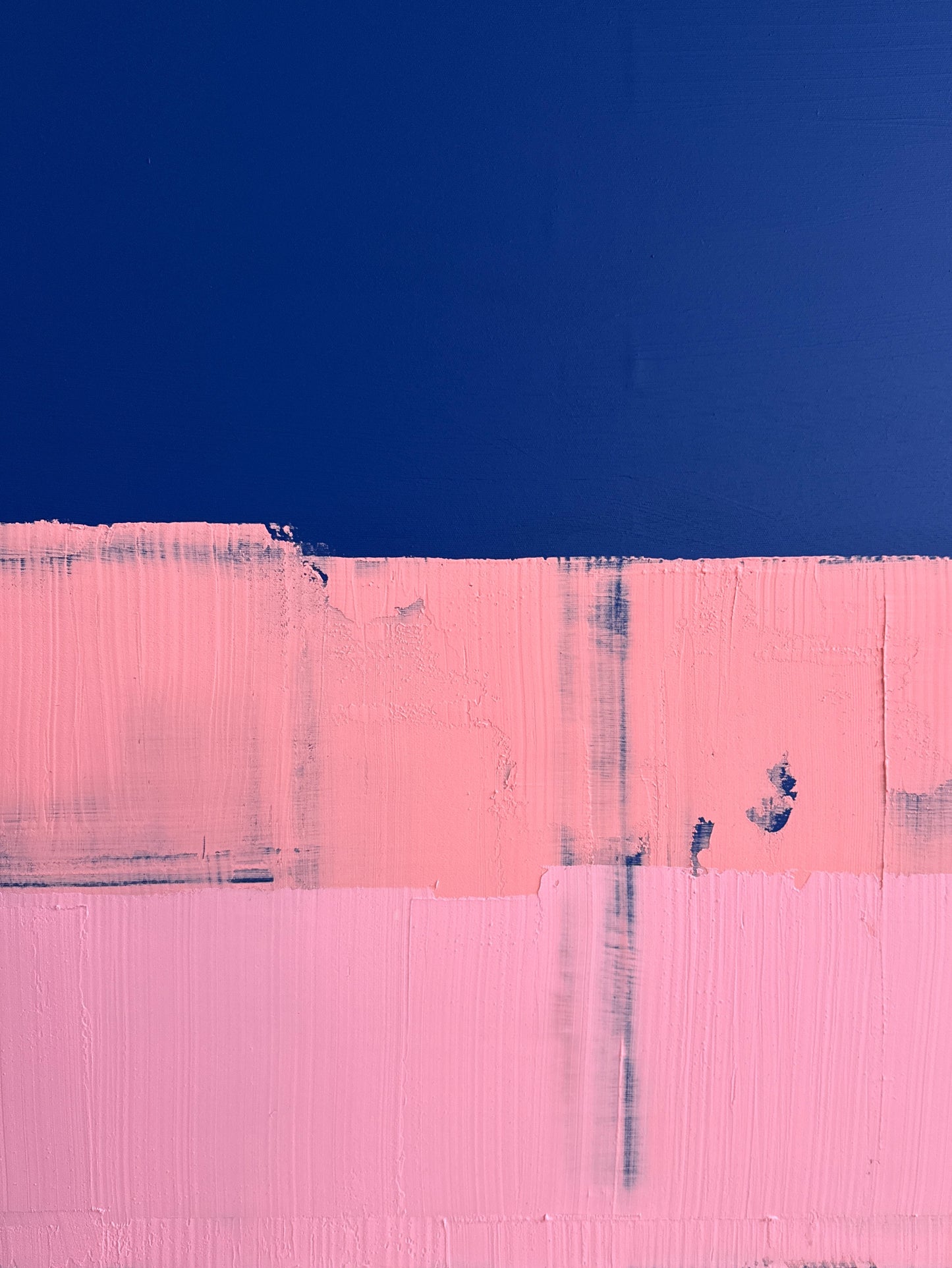 Abstraktes Bild "Auf und Ab " 140 x 100 cm