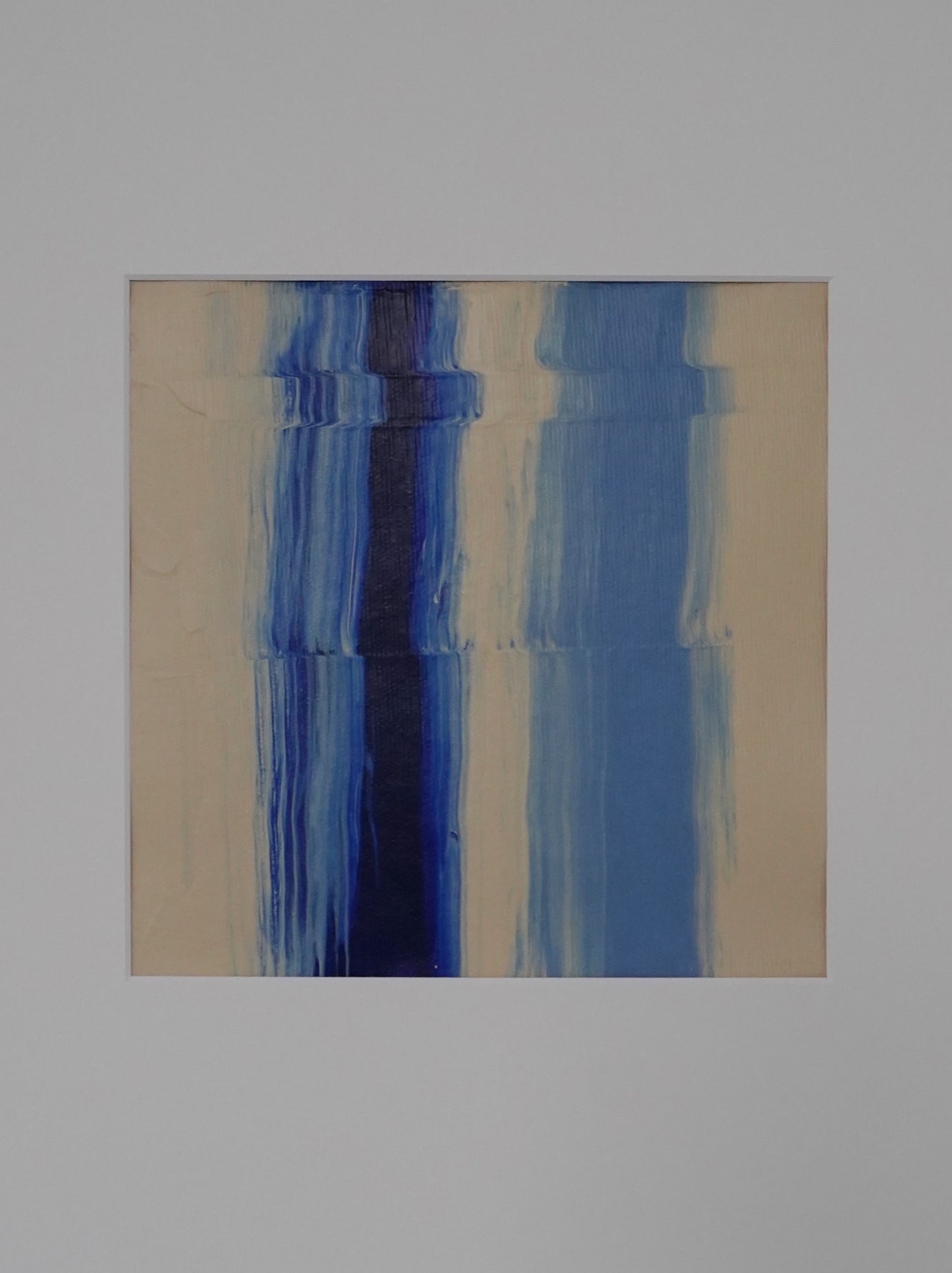 Framed "AURA" - Blue
