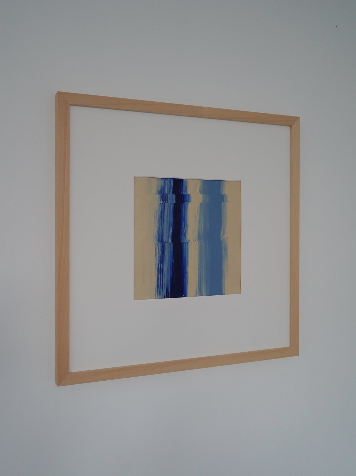 Framed "AURA" - Blue