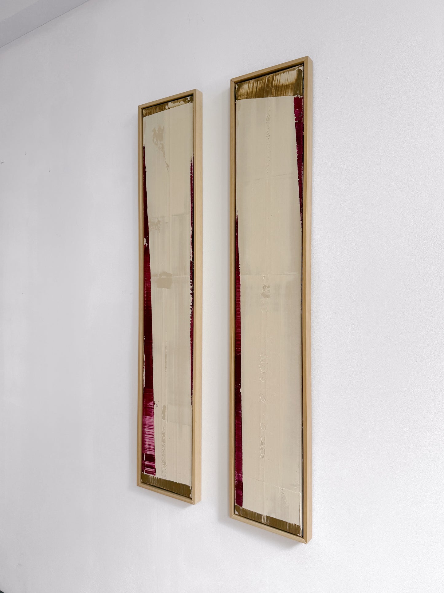 Abstrakte Bilder - STRUCTURE - 2x 20 x 120