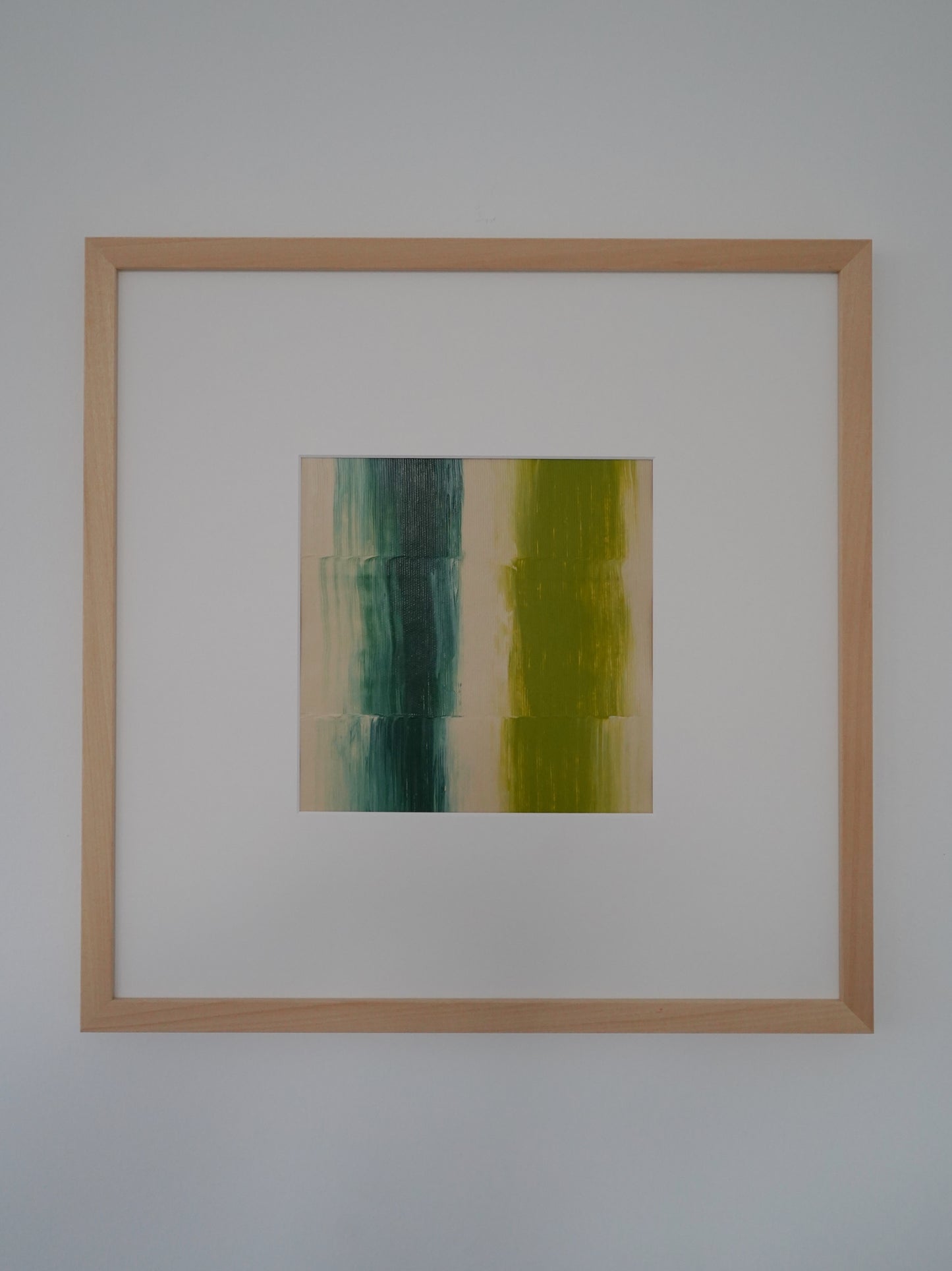 Framed "AURA" - Green