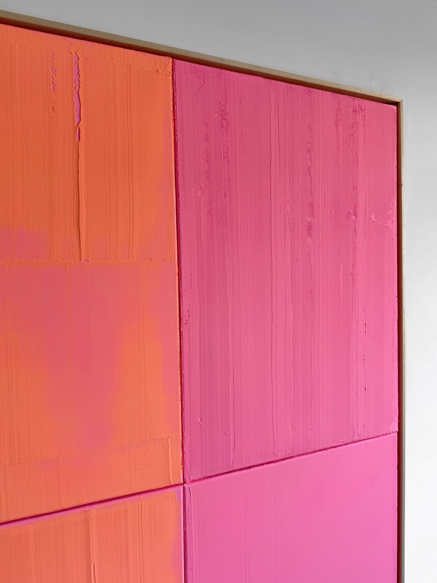 Abstraktes Bild - "Wellen II" 100 x 140 cm