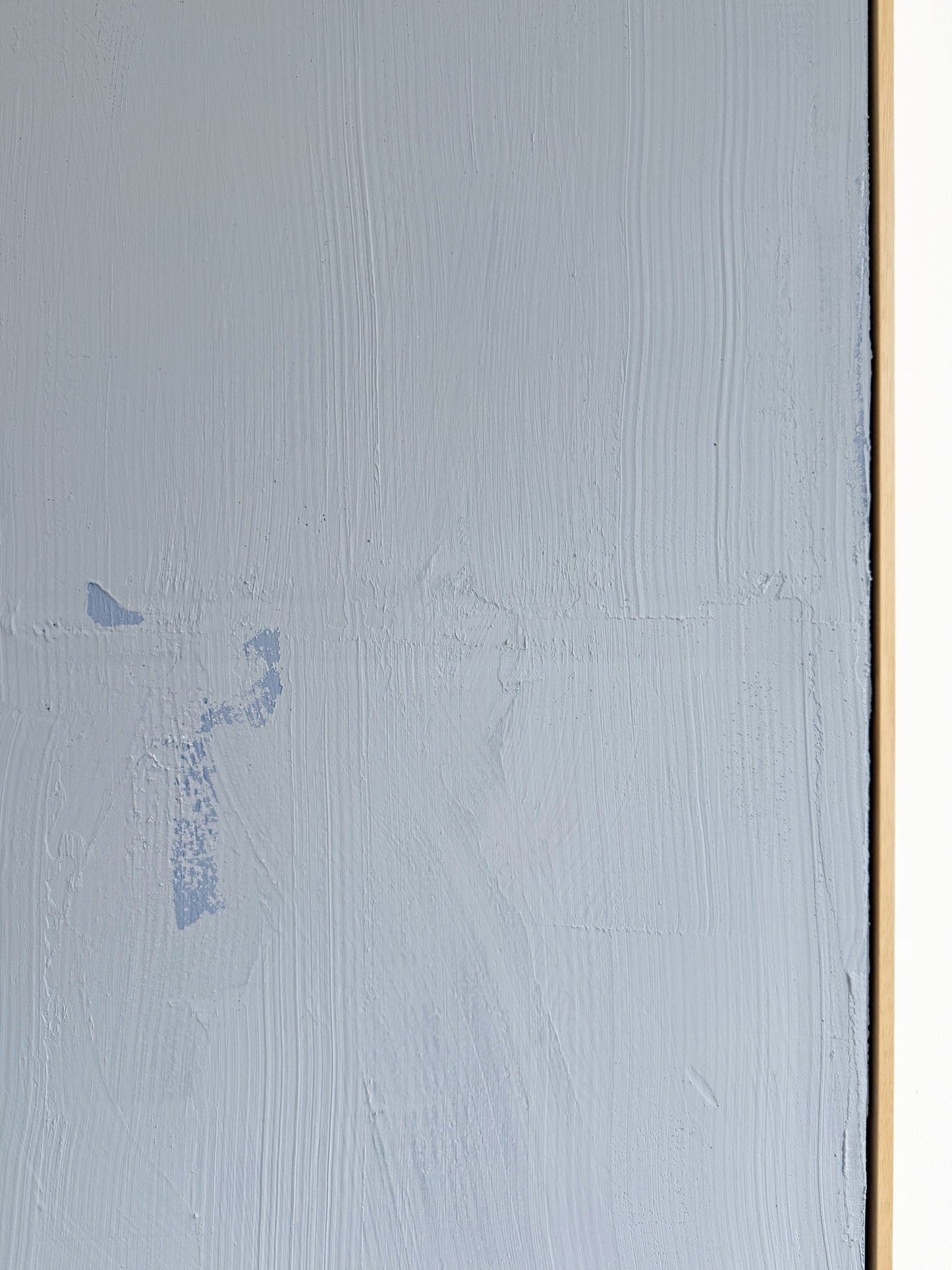Abstraktes Bild - STRUCTURE Blau 120 x 120 cm