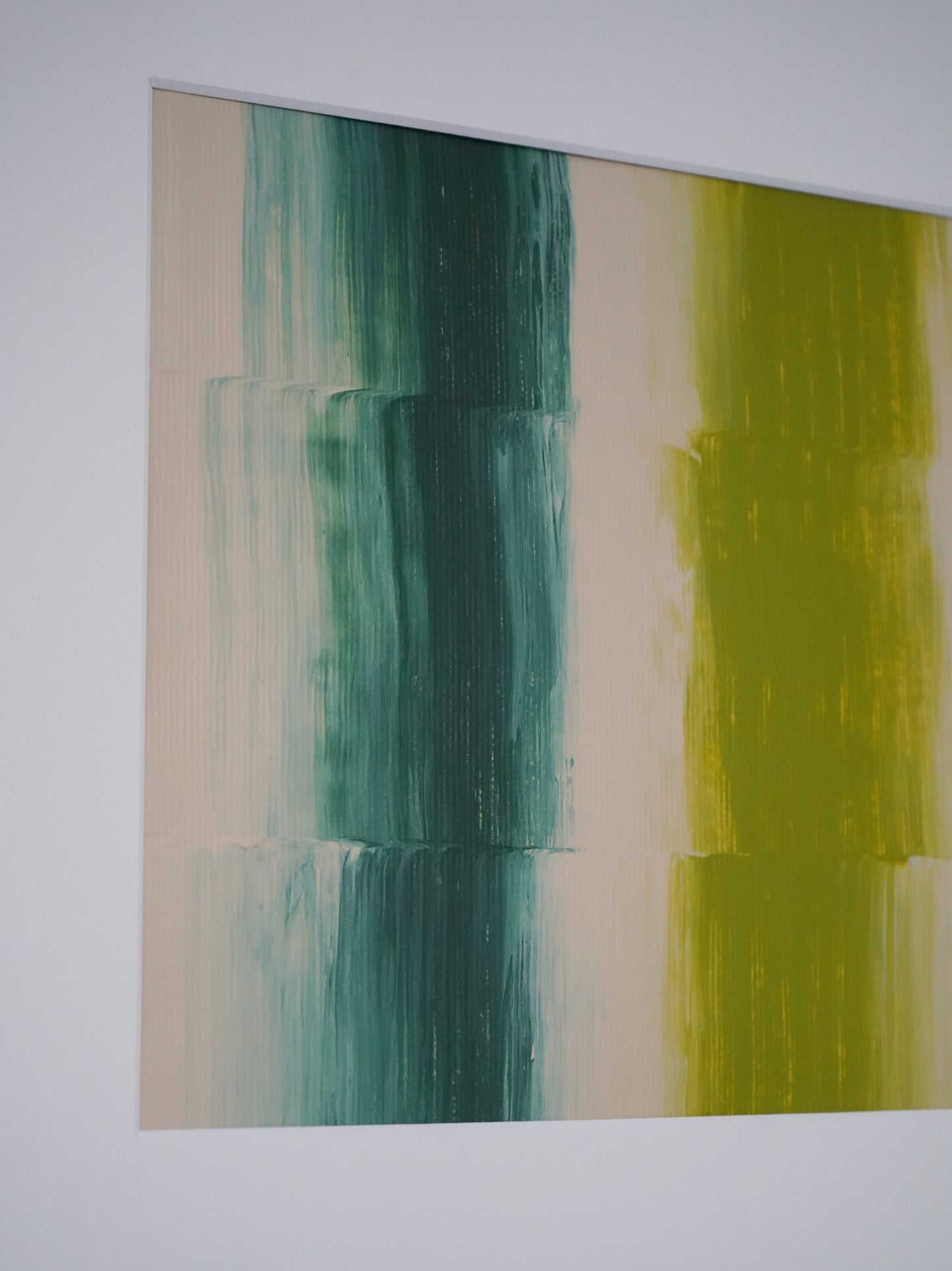 Framed "AURA" - Green