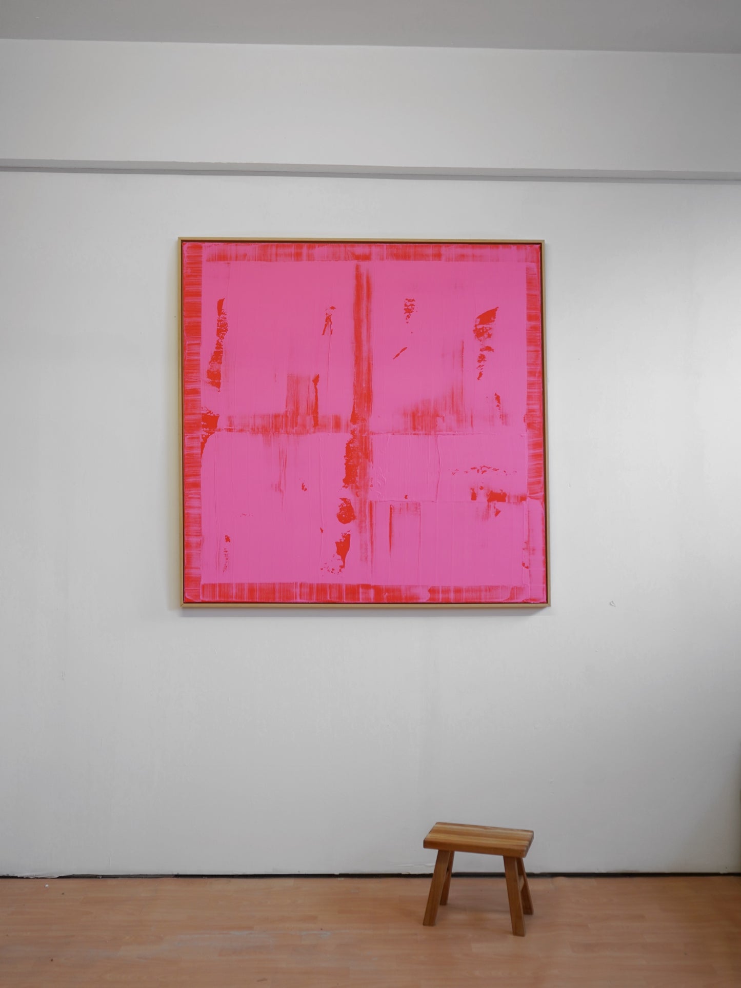 Abstraktes Bild - "Prisma" 120 x 120 cm