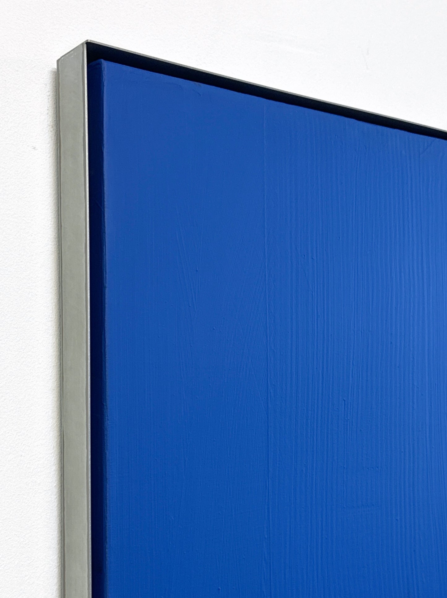 Abstraktes Bild - "Zyklus" Blau 70 x 100 cm