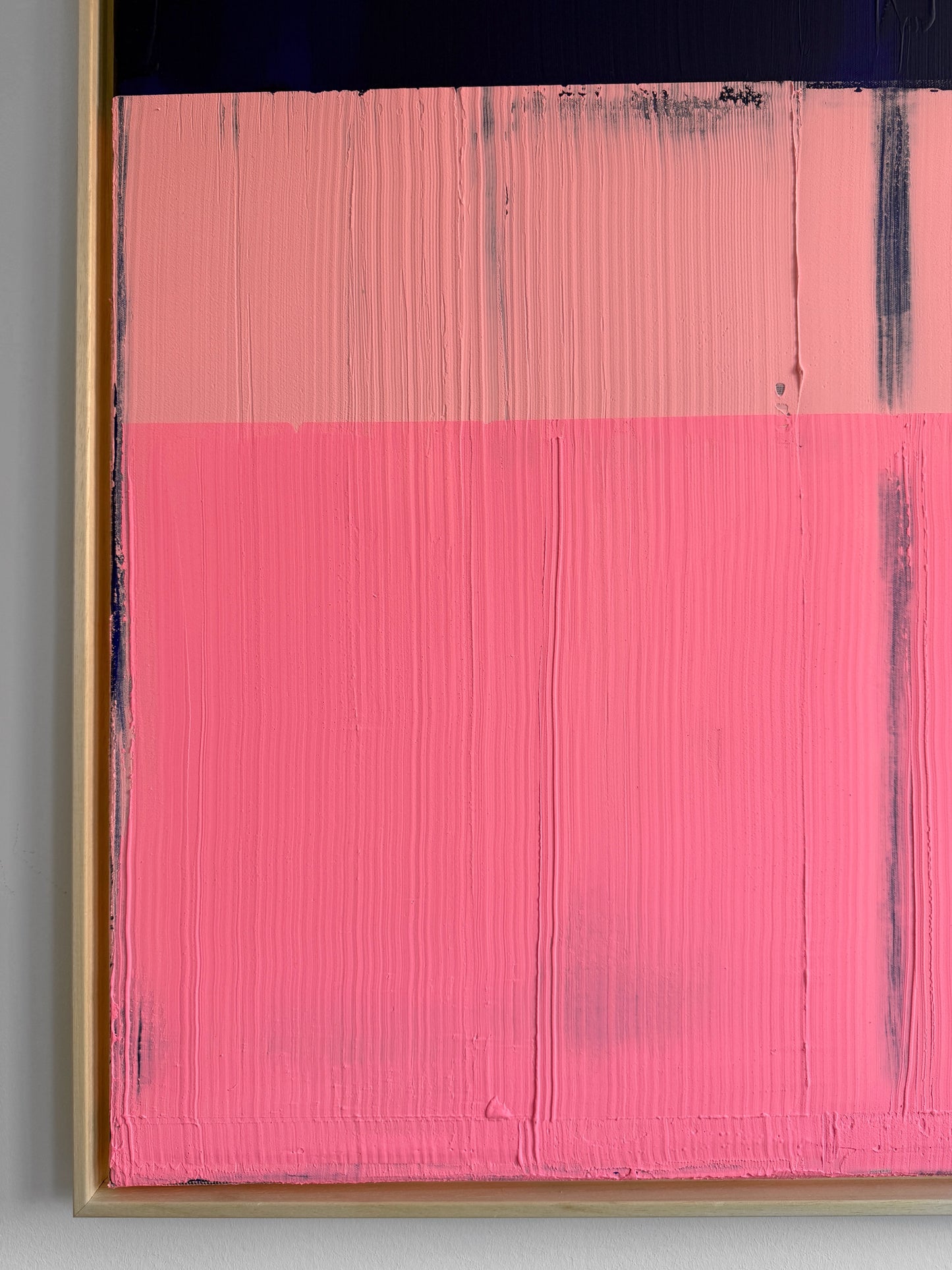 Abstraktes Bild "Auf und Ab IX" 100 x 140 cm