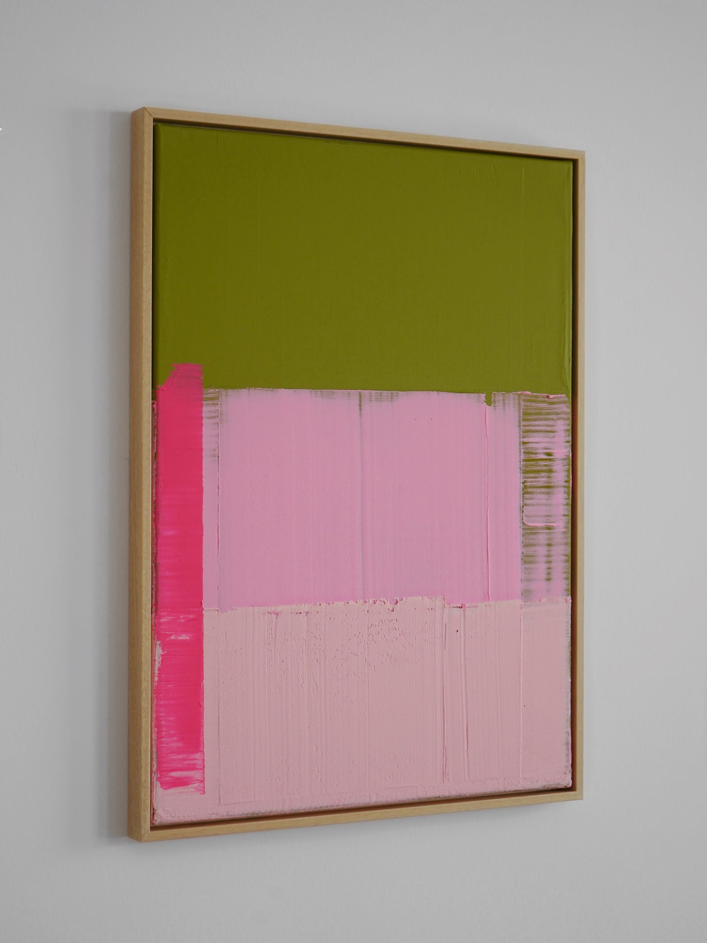 Abstraktes Bild - "Tagwerk II" 50 x 70 cm