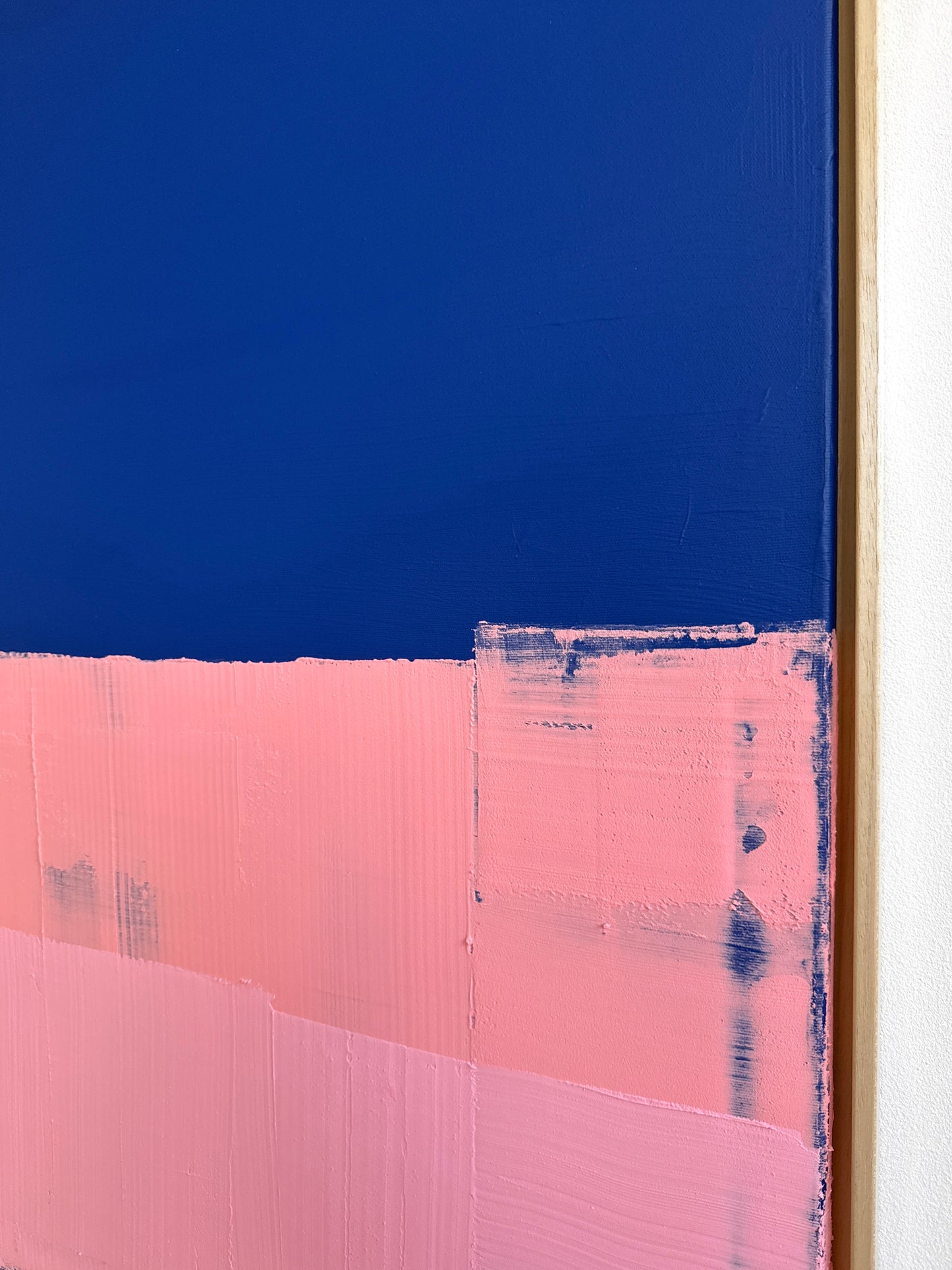 Abstraktes Bild "Auf und Ab " 140 x 100 cm