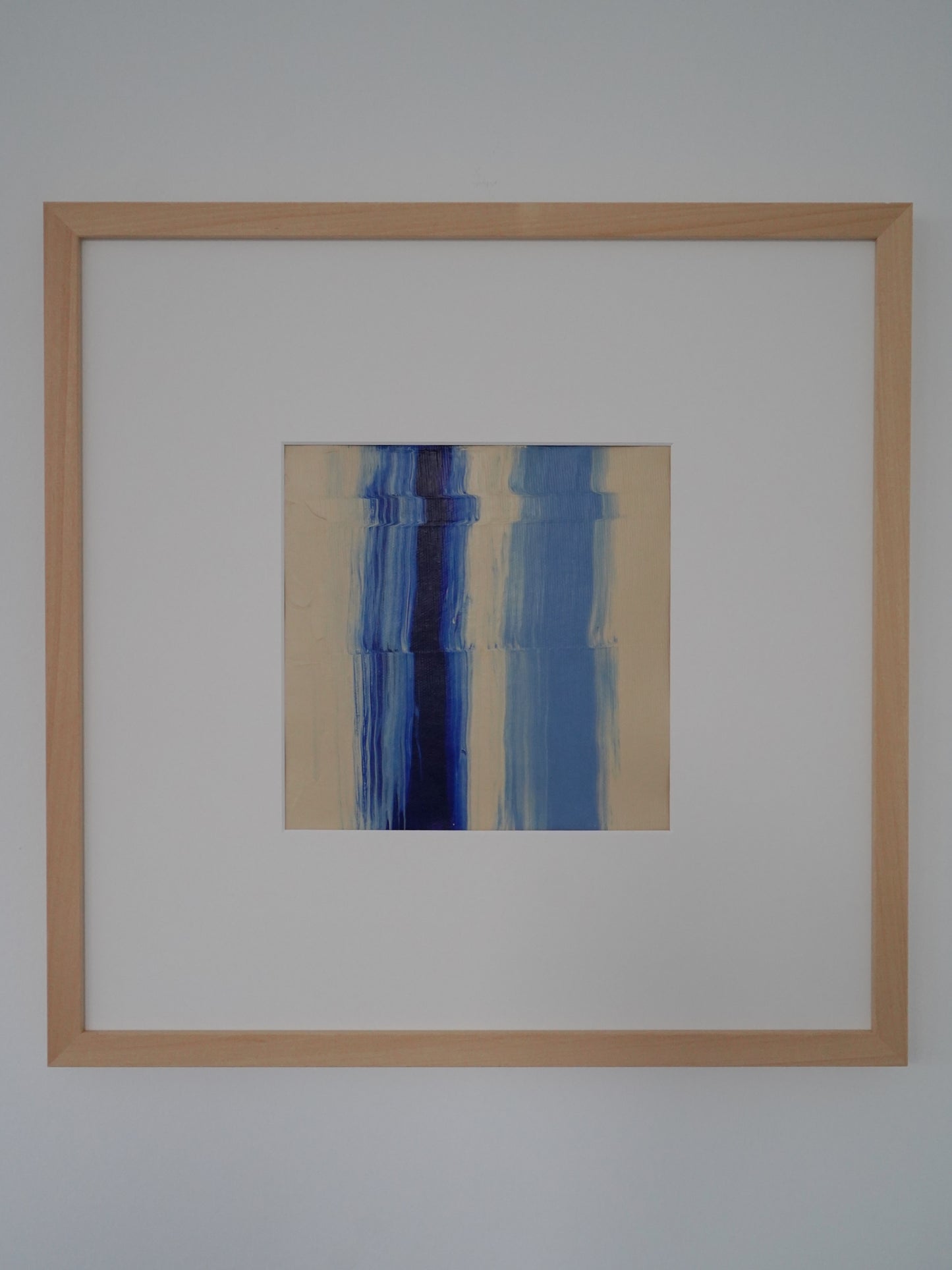 Framed "AURA" - Blue