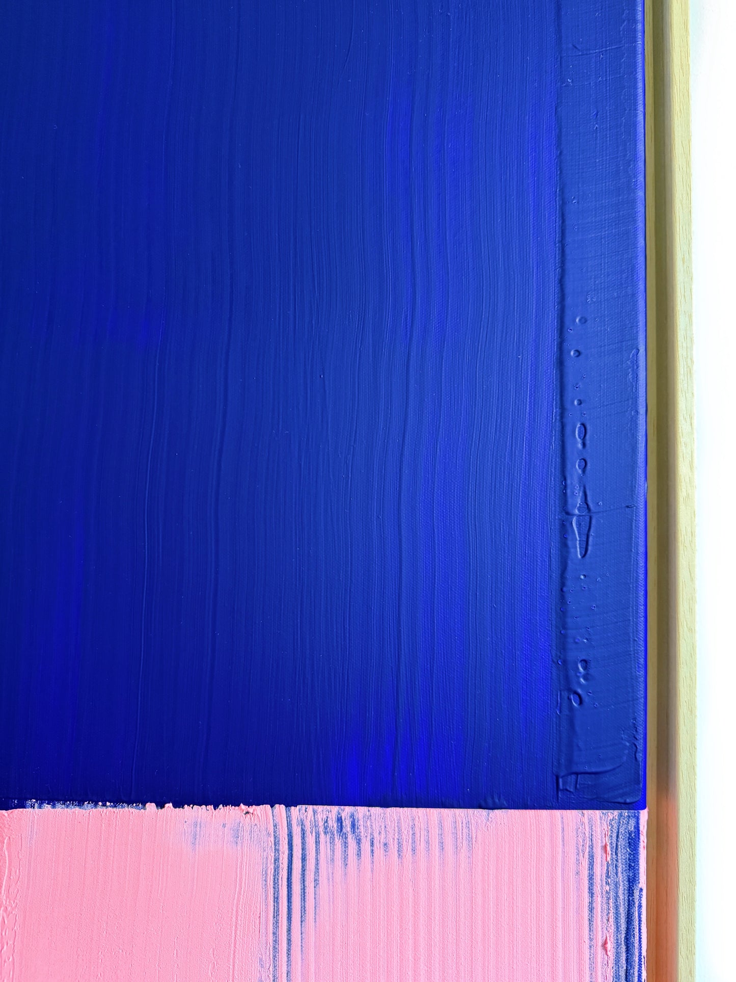 Abstraktes Bild "Auf und Ab IX" 100 x 140 cm