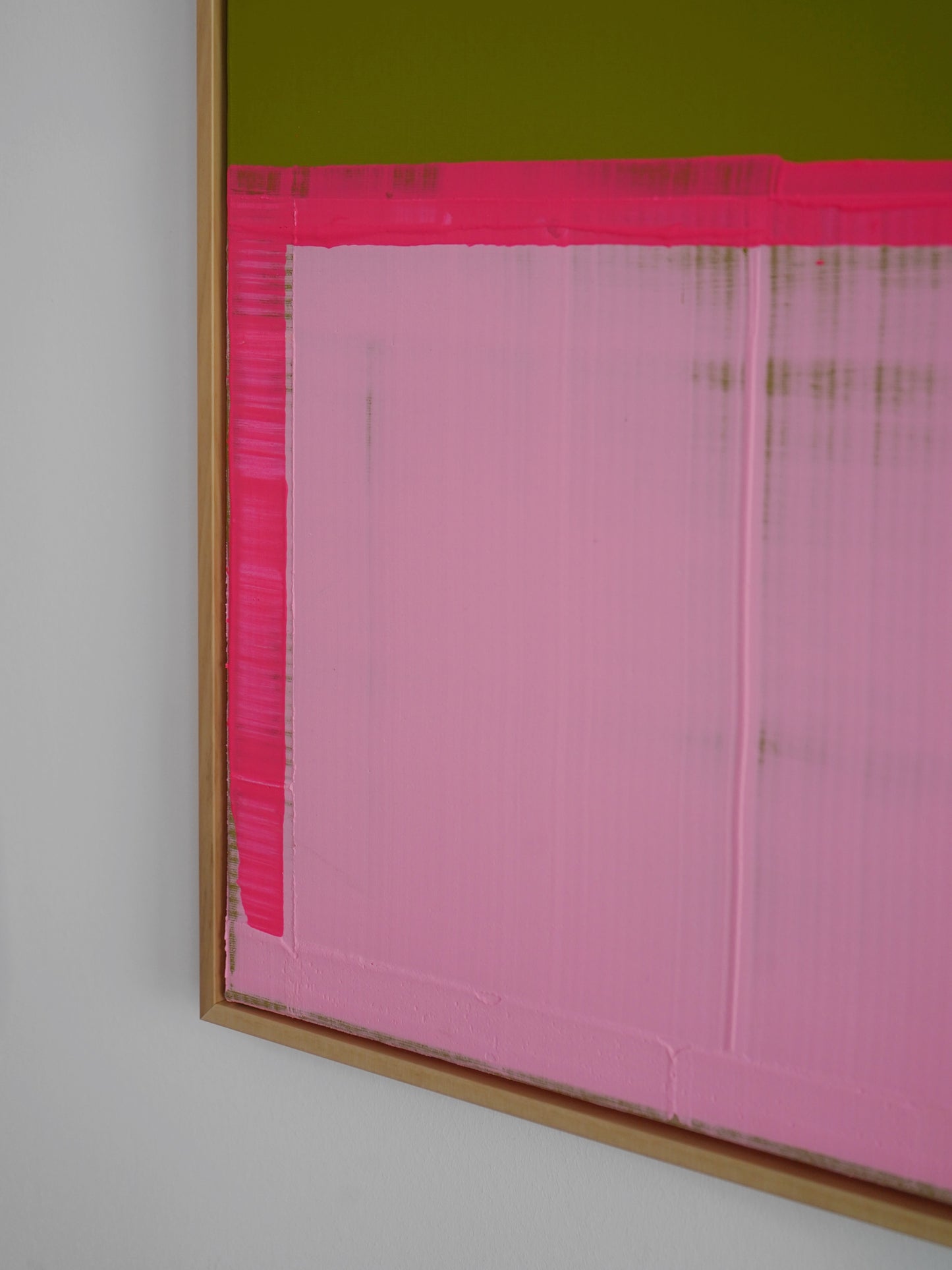 Abstraktes Bild - "Tagwerk I" 50 x 70 cm