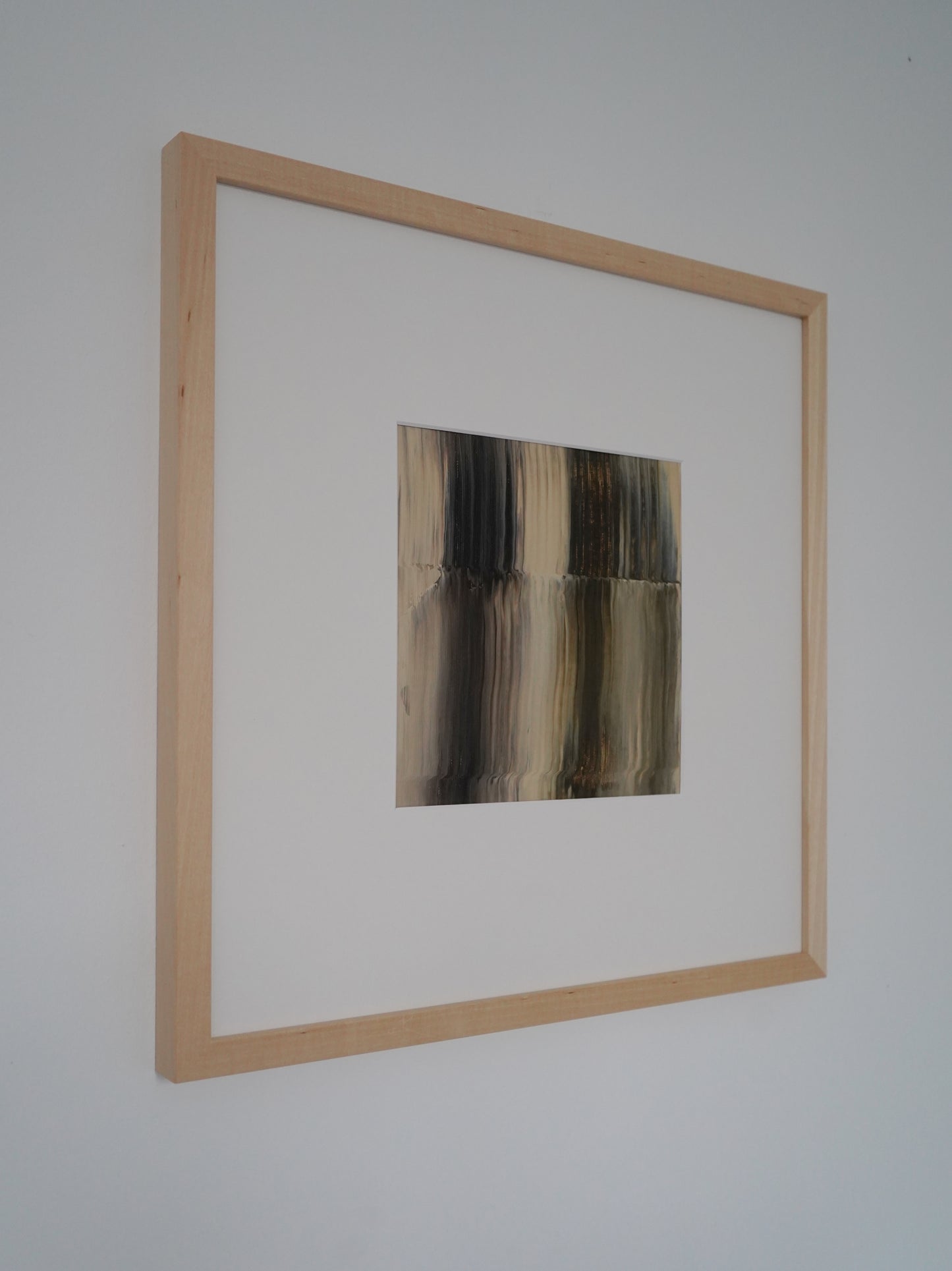 Framed "AURA" - Brown