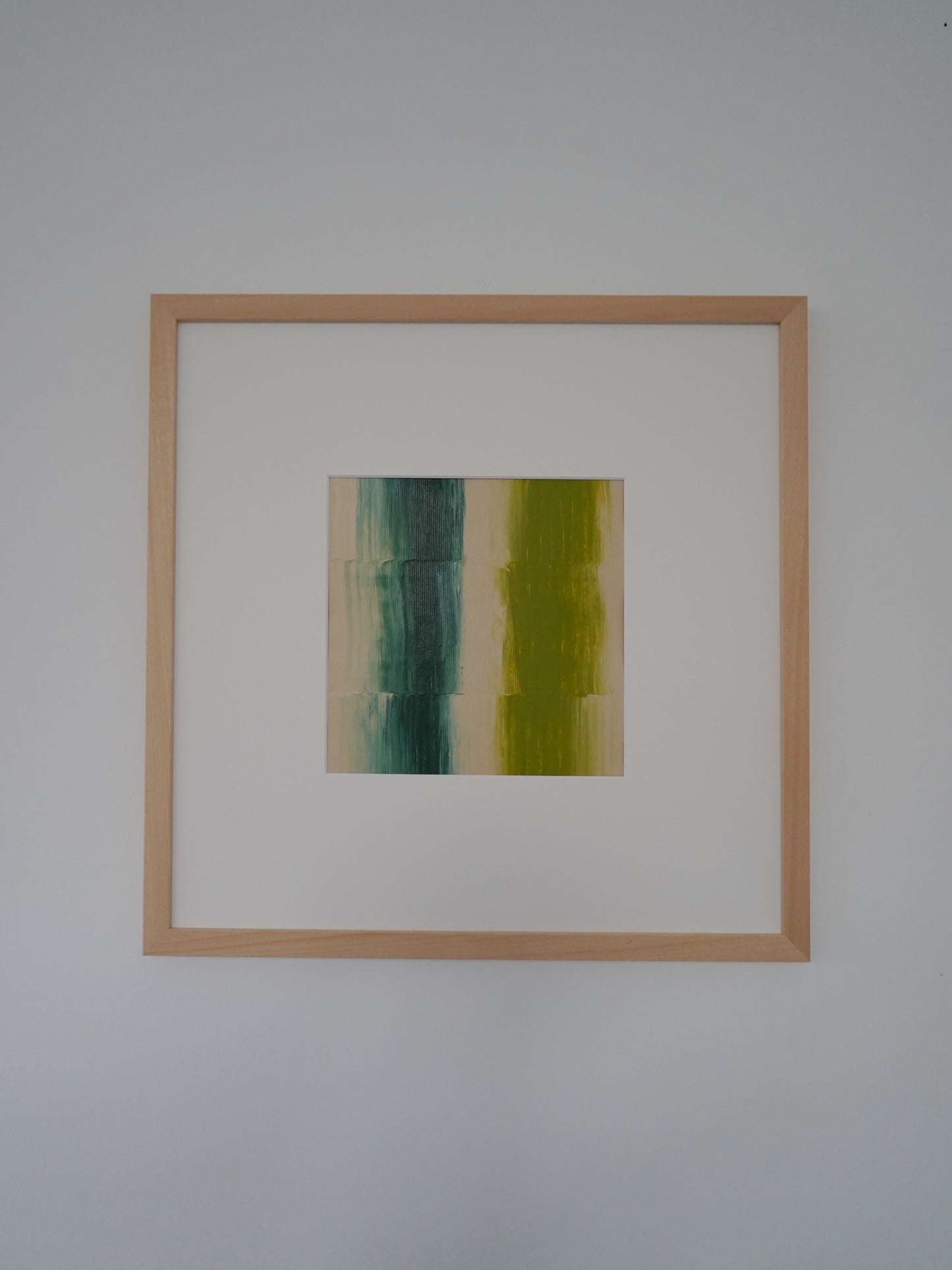 Framed "AURA" - Green