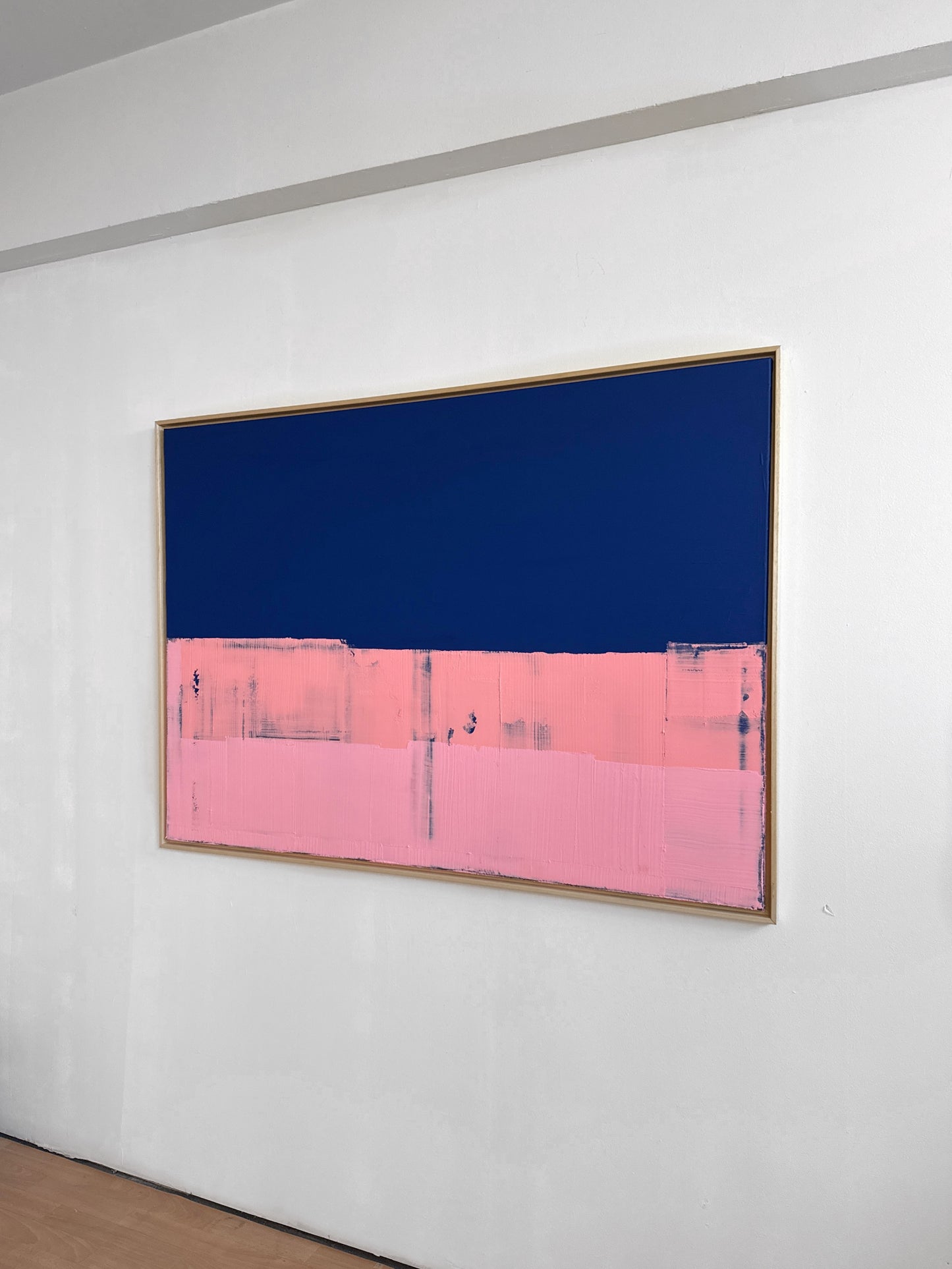 Abstraktes Bild "Auf und Ab " 140 x 100 cm