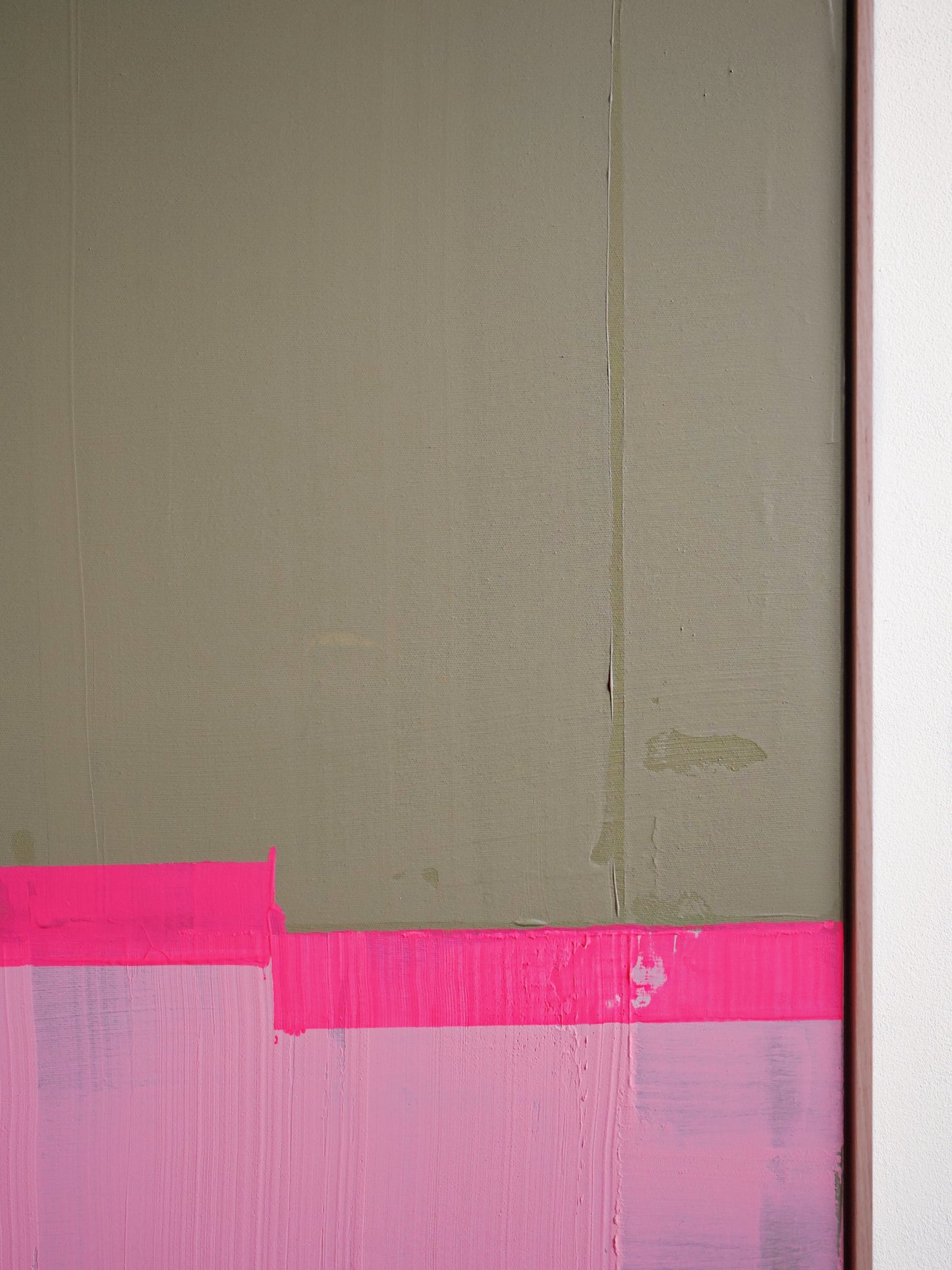 Abstraktes Bild - "Tagwerk" 120 x 120 cm