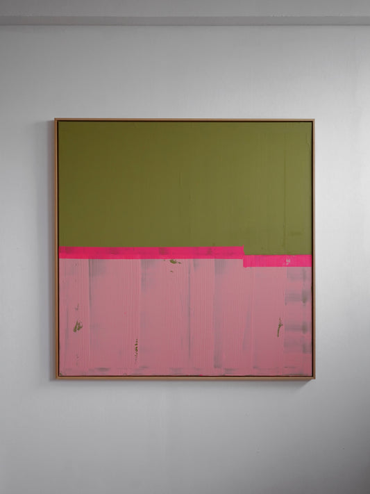 Abstraktes Bild - "Tagwerk" 120 x 120 cm
