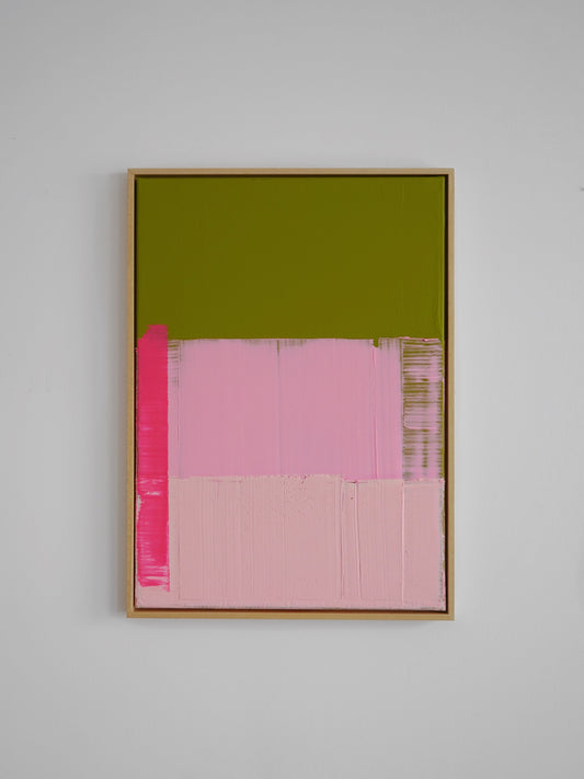 Abstraktes Bild - "Tagwerk II" 50 x 70 cm