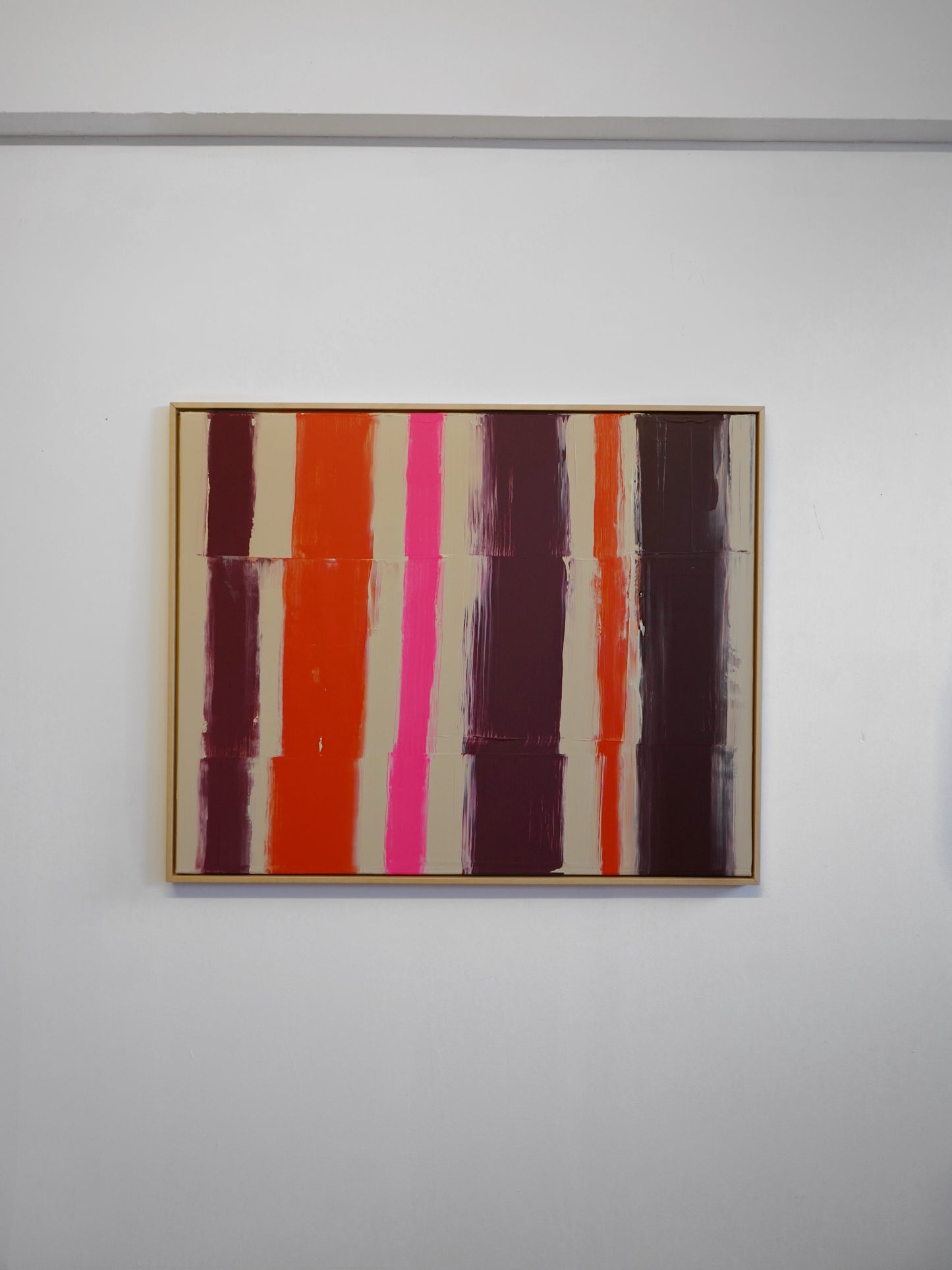 Abstraktes Bild - AURA SUNSET - 100 x 80 cm