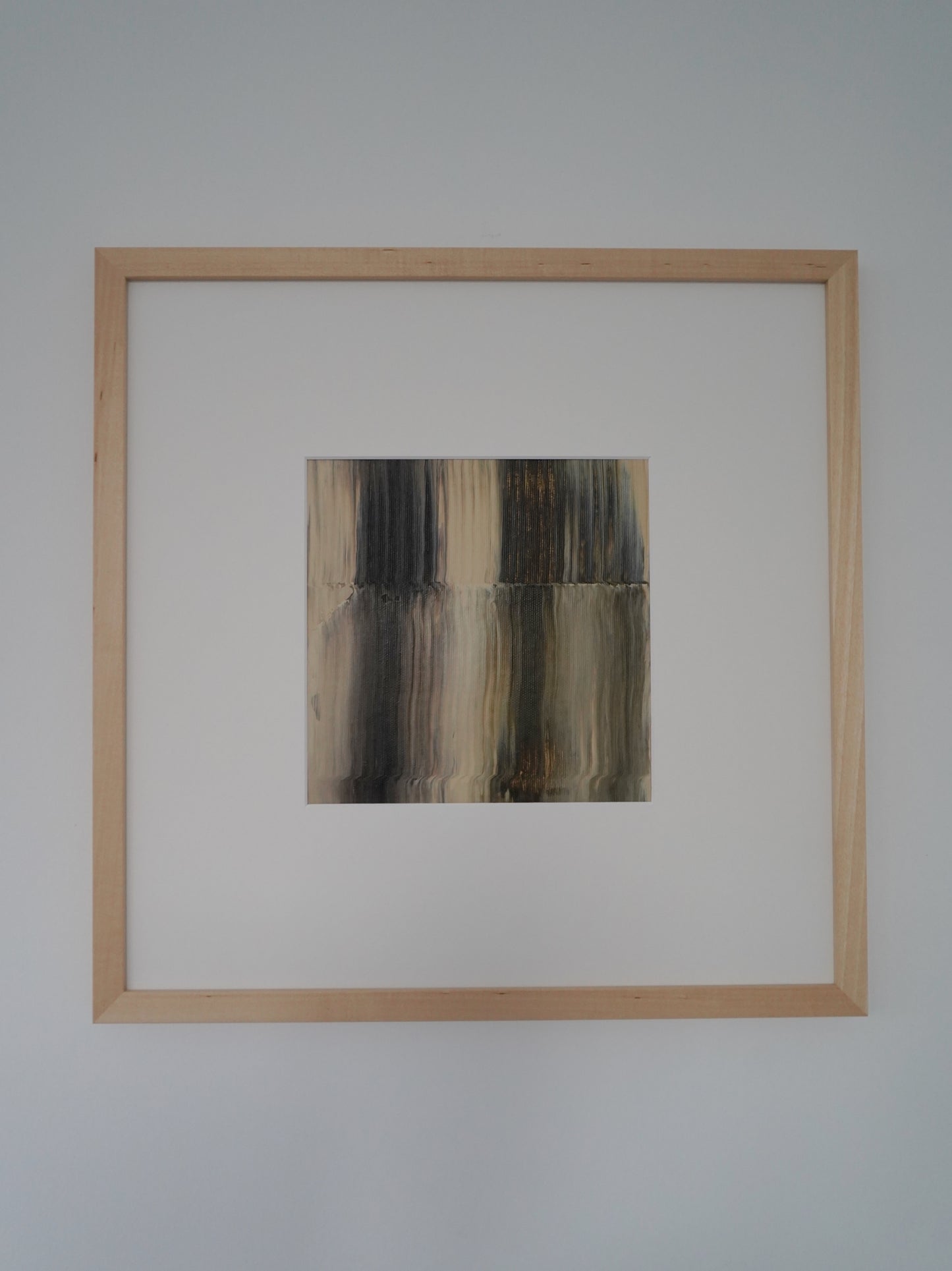 Framed "AURA" - Brown