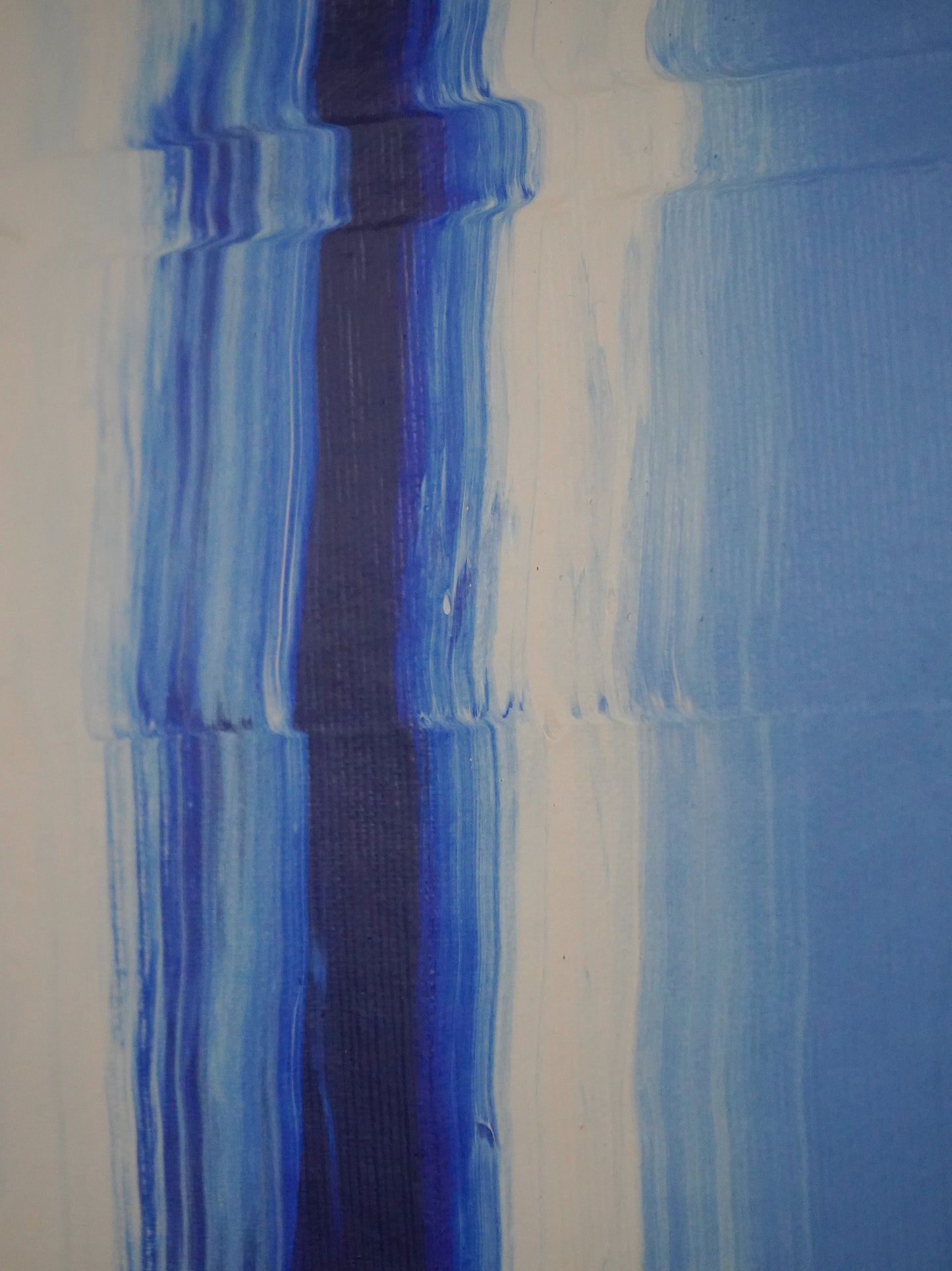 Framed "AURA" - Blue